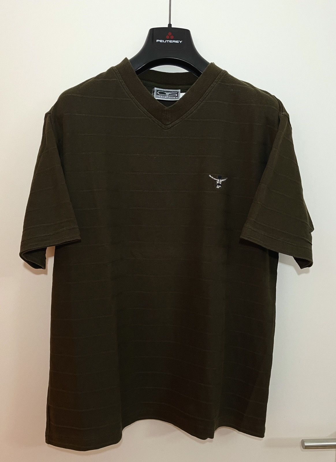 Vintage Chiemsee Vintage Shirt with small Front Logo Print, V-Neck Size US S / EU 44-46 / 1 - 2 Thumbnail