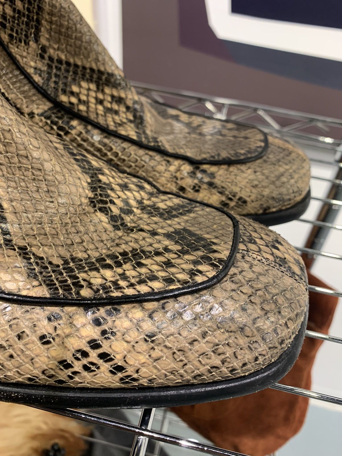 Dries Van Noten Dries Van Noten Snake Skin Boot Size US 11 / EU 44 - 6 Thumbnail