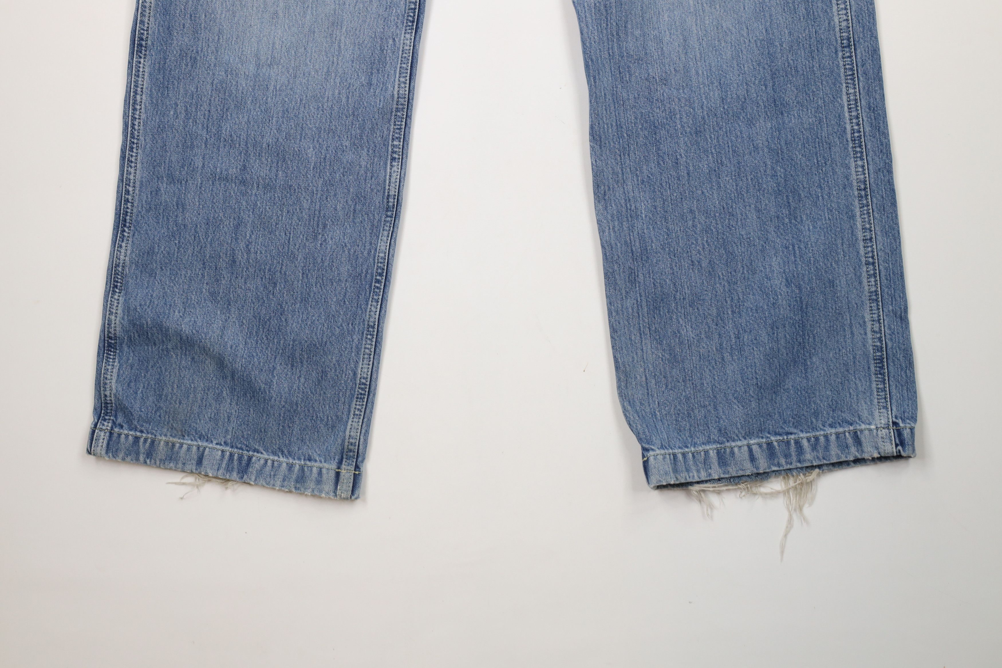 American Eagle Outfitters × Vintage Vintage 90s American Eagle Baggy Wide Leg Dungaree Jeans Size US 36 / EU 52 - 4 Thumbnail