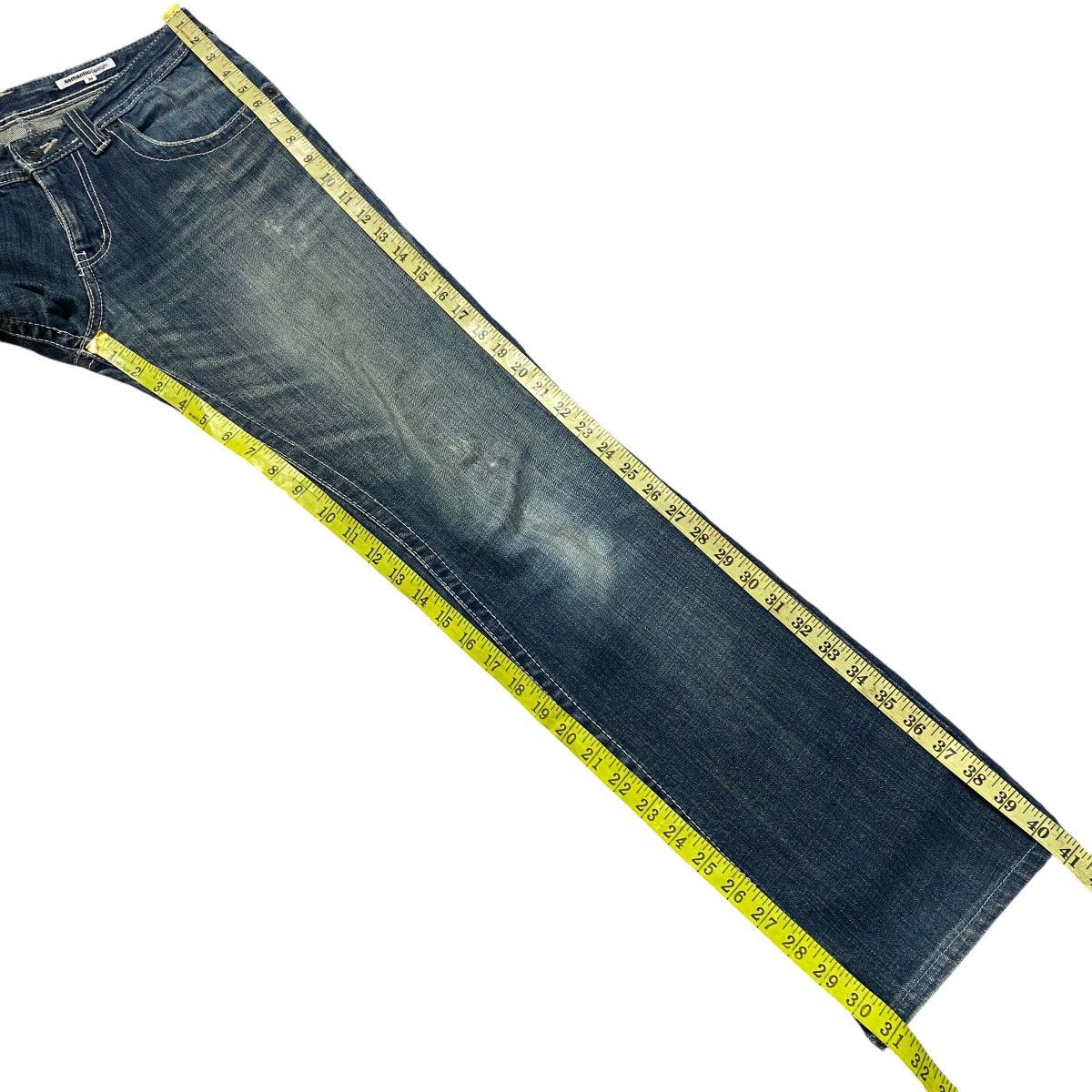 semanticdesign Semantic Design Twin Guns Denim Flare Jeans Distressed Size US 32 / EU 48 - 18 Thumbnail