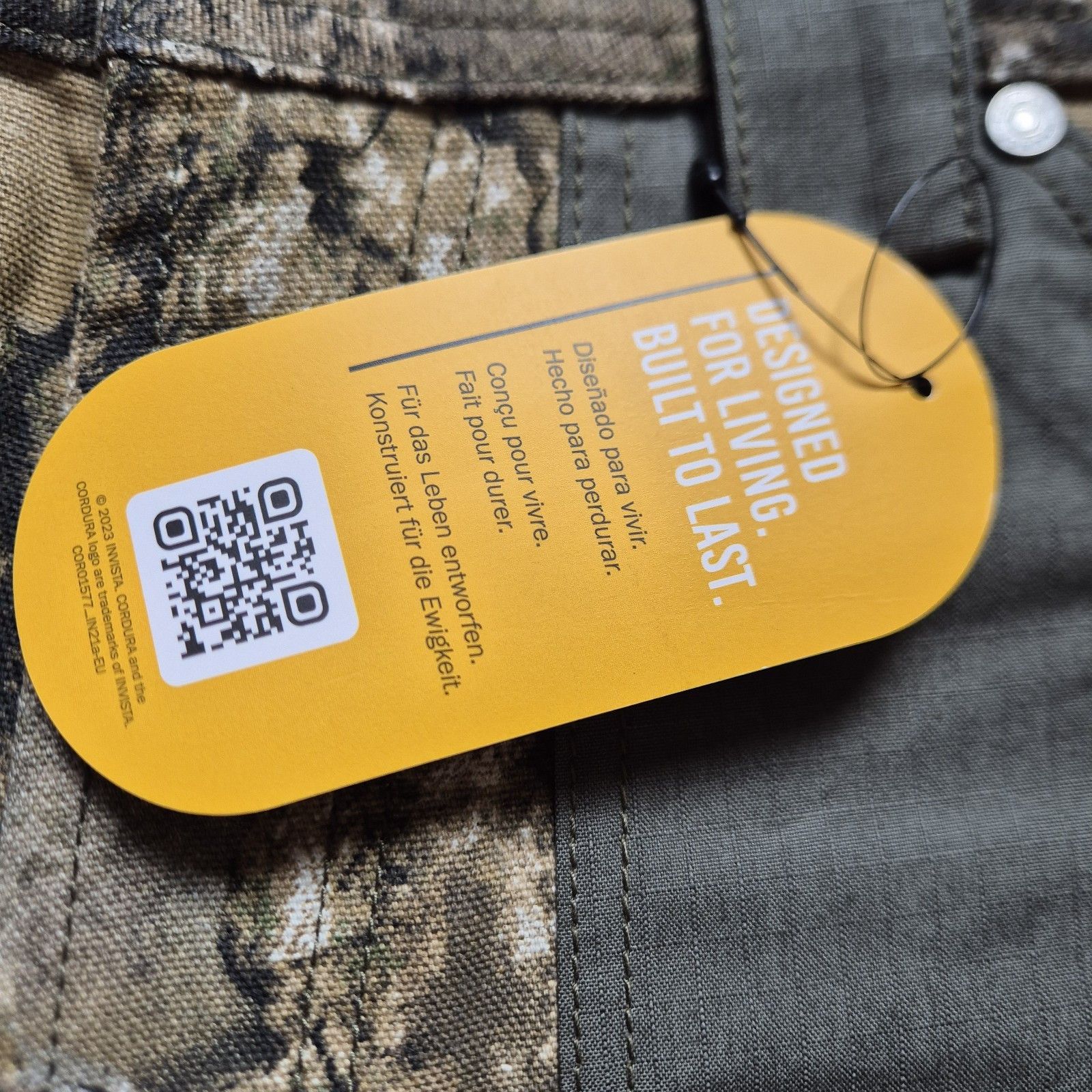 Palace Palace Cordura Duck Canvas Jean Real Tree Camo New FW24 Size US 34 / EU 50 - 11 Thumbnail
