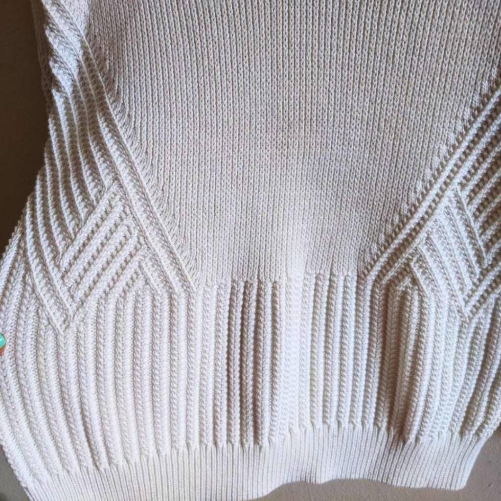 Athleta Athleta Women’s XXS Dove White Chunky Knit Pullover Sweater Size XXS / US 00 / IT 34 - 8 Thumbnail
