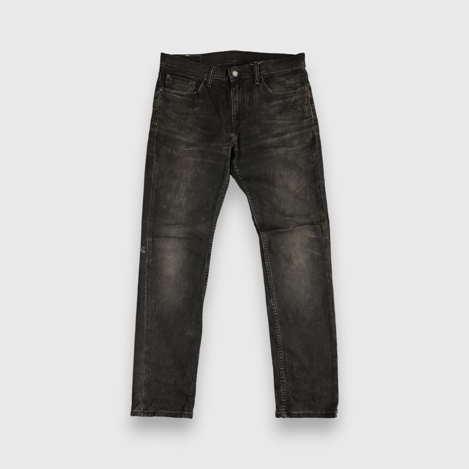 Levi's Vintage Levis 511 Jeans Faded Black Denim -J463 Size US 35 - 1 Thumbnail