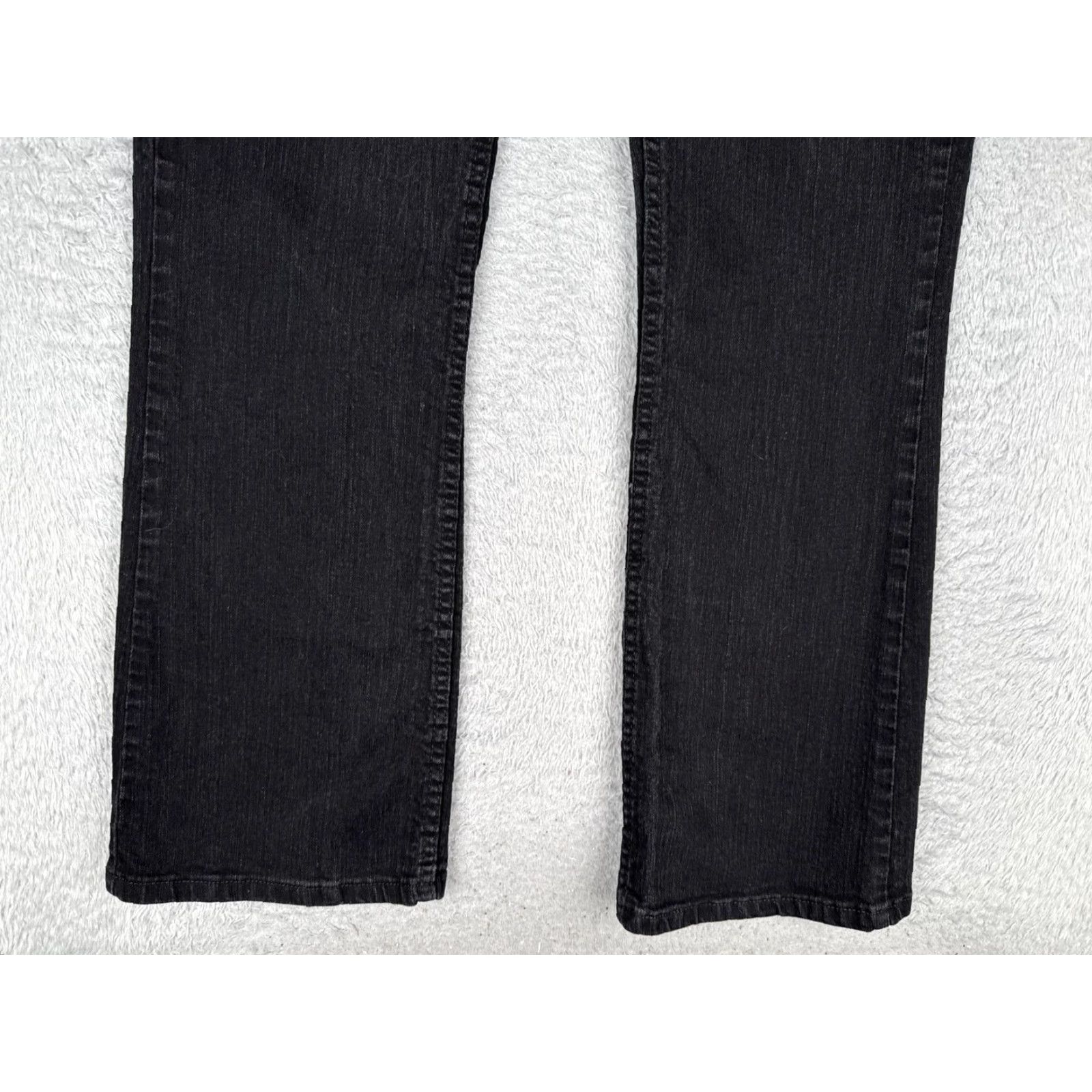 Lee Riders by Lee Jeans Womens 14 Black Mid Rise Bootcut Stretch Denim Cotton 32x31 Jeans Women Bootscut 90s City Size 36" / US 14 / IT 50 - 2 Thumbnail