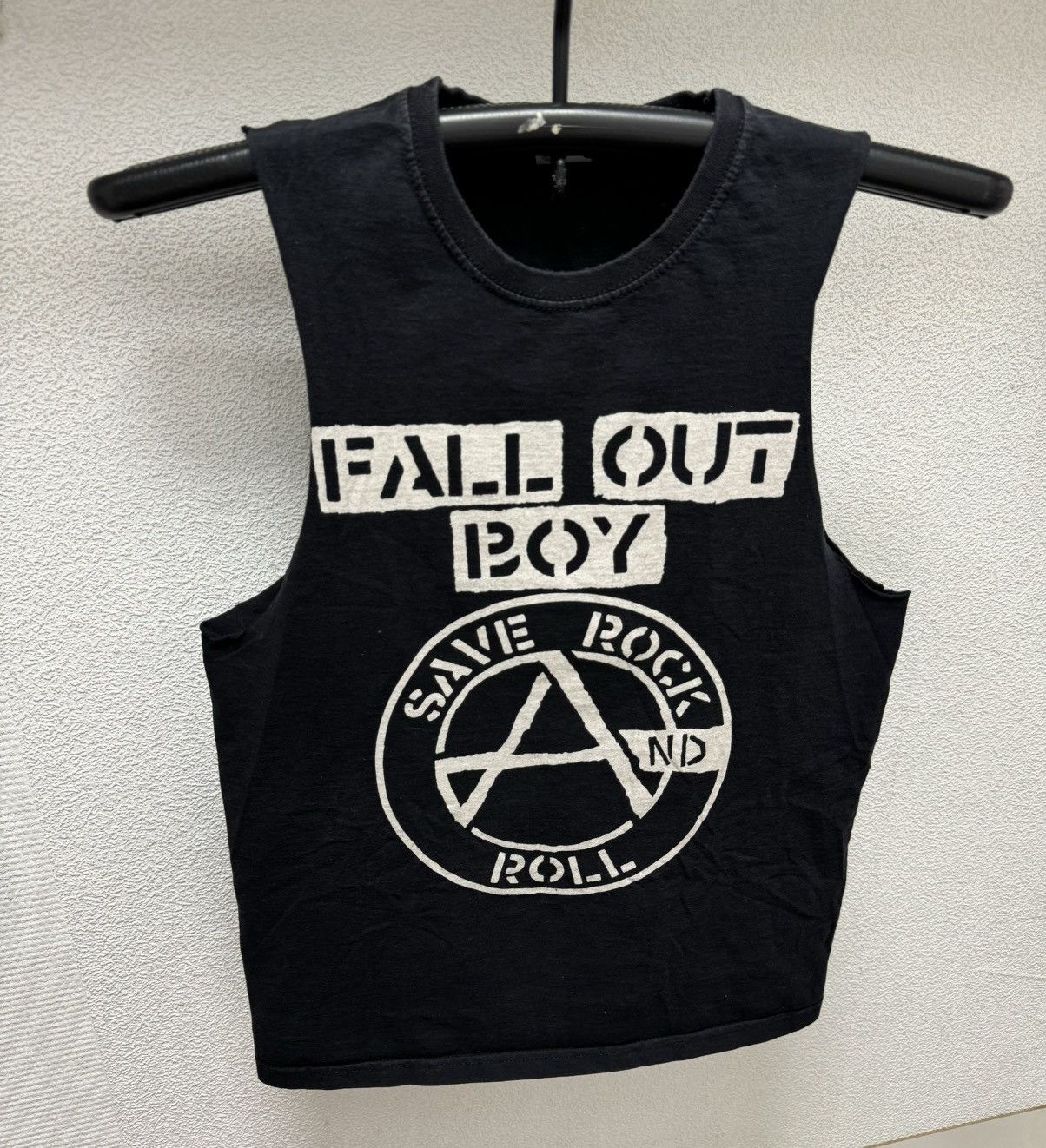 Band Tees Fall Out Boy vintage sleeveless save the rock and roll S sz Size US S / EU 44-46 / 1 - 1 Thumbnail