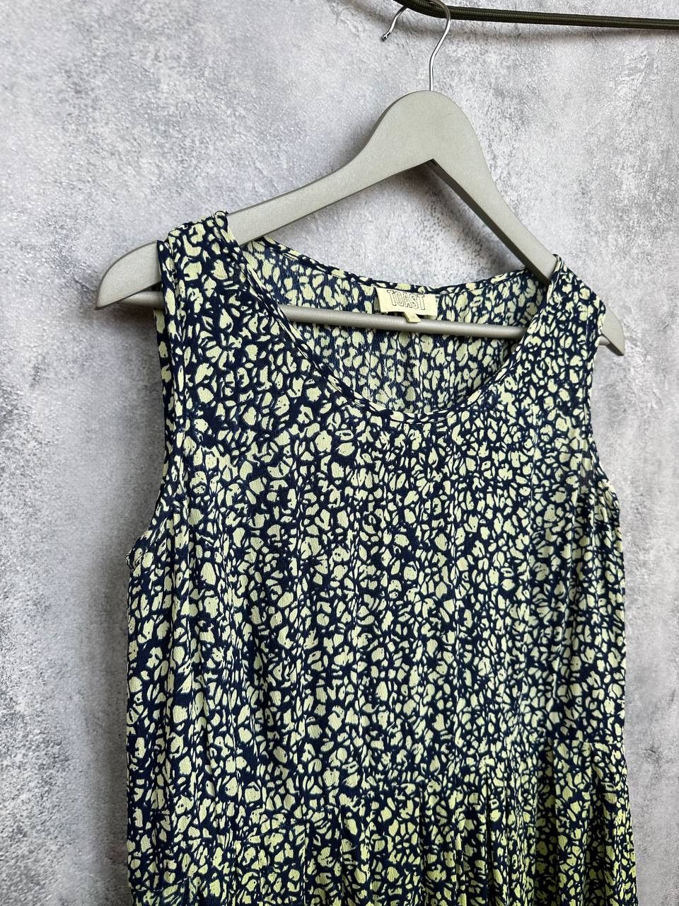 Other TOAST Maxi Dress 100% Viscose Abstract Floral Sleeveless Size M / US 6-8 / IT 42-44 - 3 Thumbnail