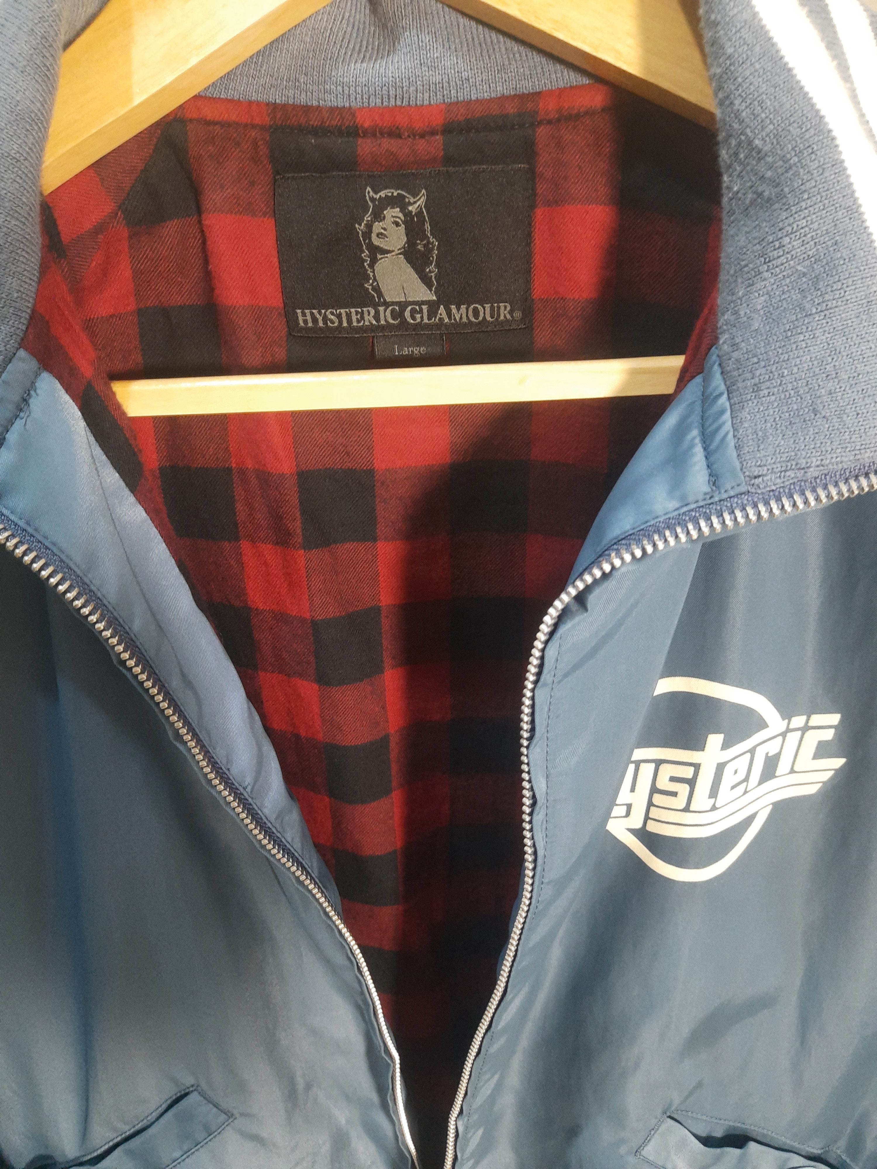 Hysteric Glamour jacket hysteric glamour stadium jacket outterwear Size US XS / EU 42 / 0 - 3 Thumbnail
