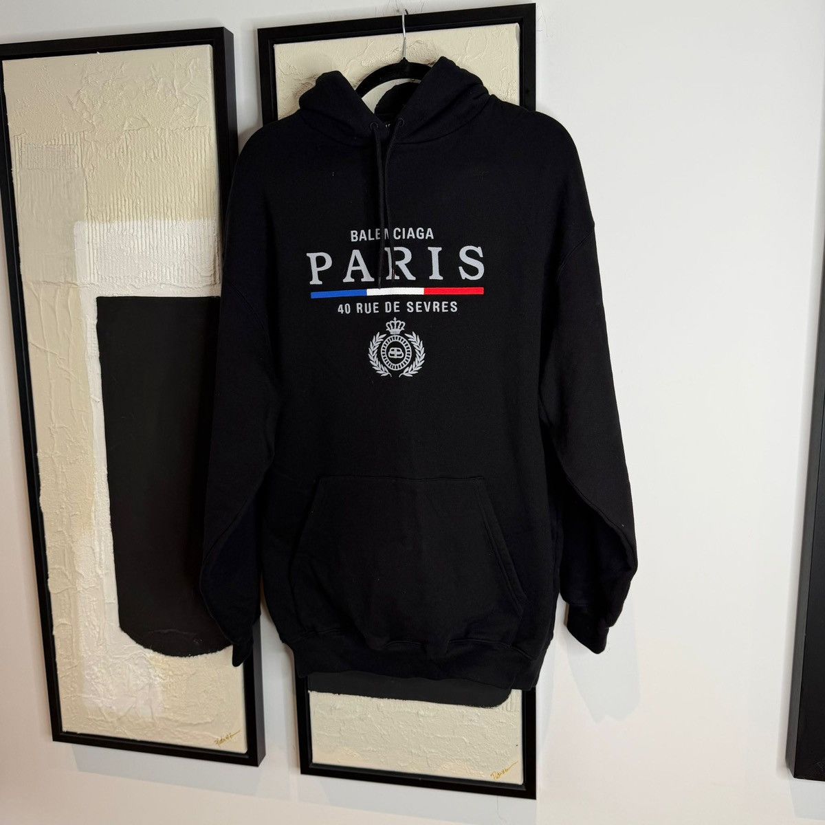 Balenciaga Paris logo hoodie Size US M / EU 48-50 / 2 - 1 Thumbnail