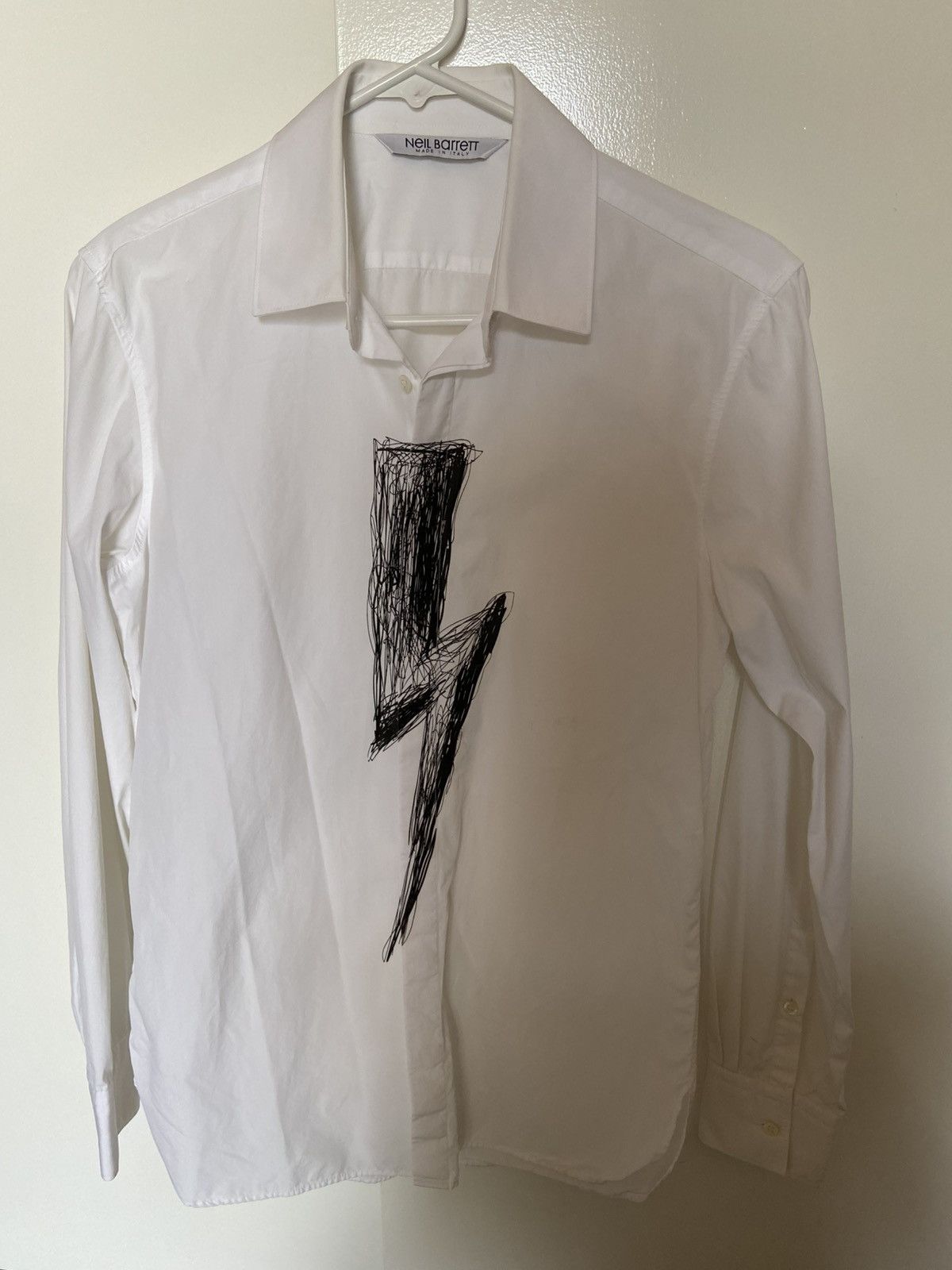 Neil Barrett Shirt long-sleeved button-up Size US XS / EU 42 / 0 - 1 Thumbnail