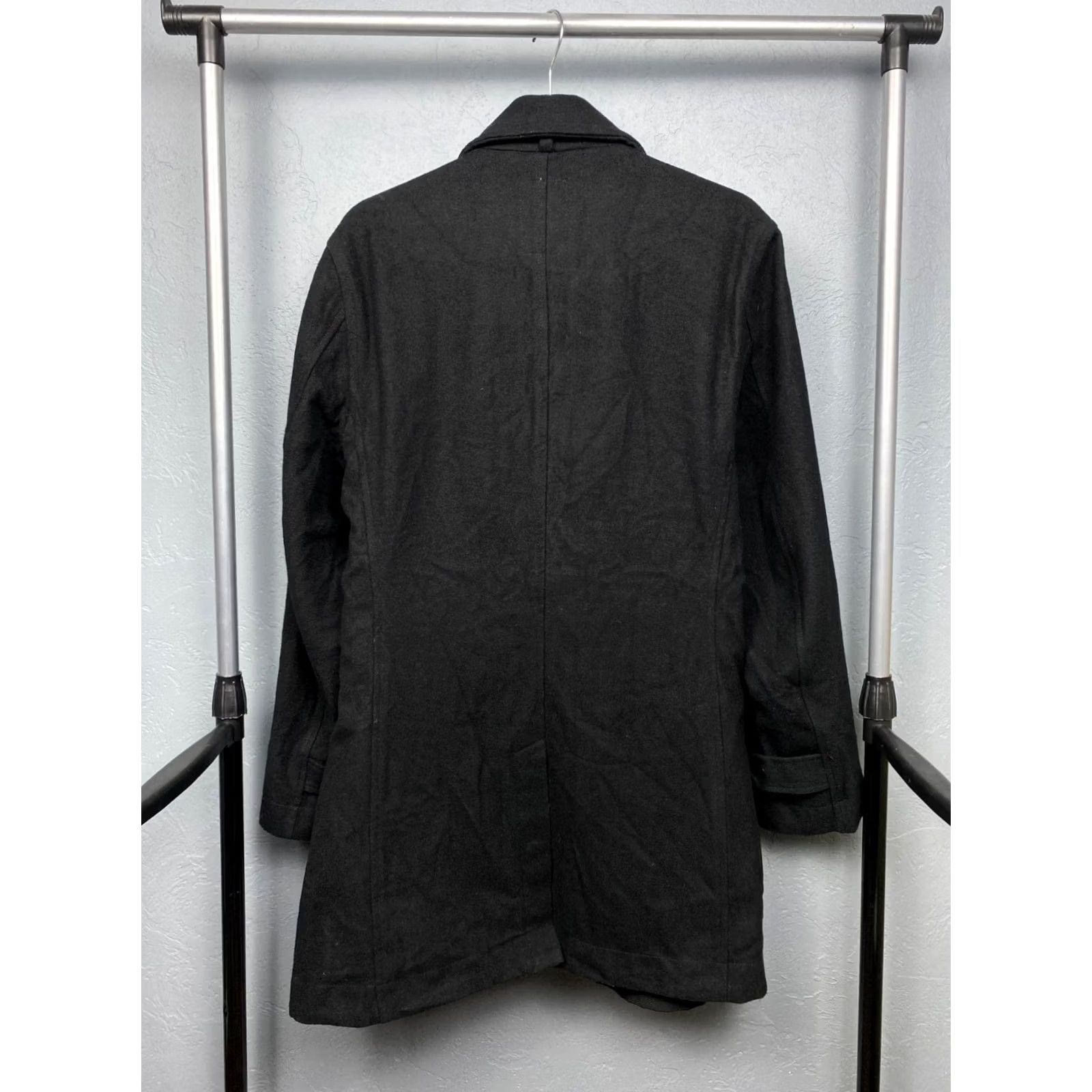 G-Star G Star Raw Mens Wool Coat Garber Trench Jacket XL Coat Mens Gray Wool Blended Overcoat Garber coats Size US XL / EU 56 / 4 - 7 Thumbnail