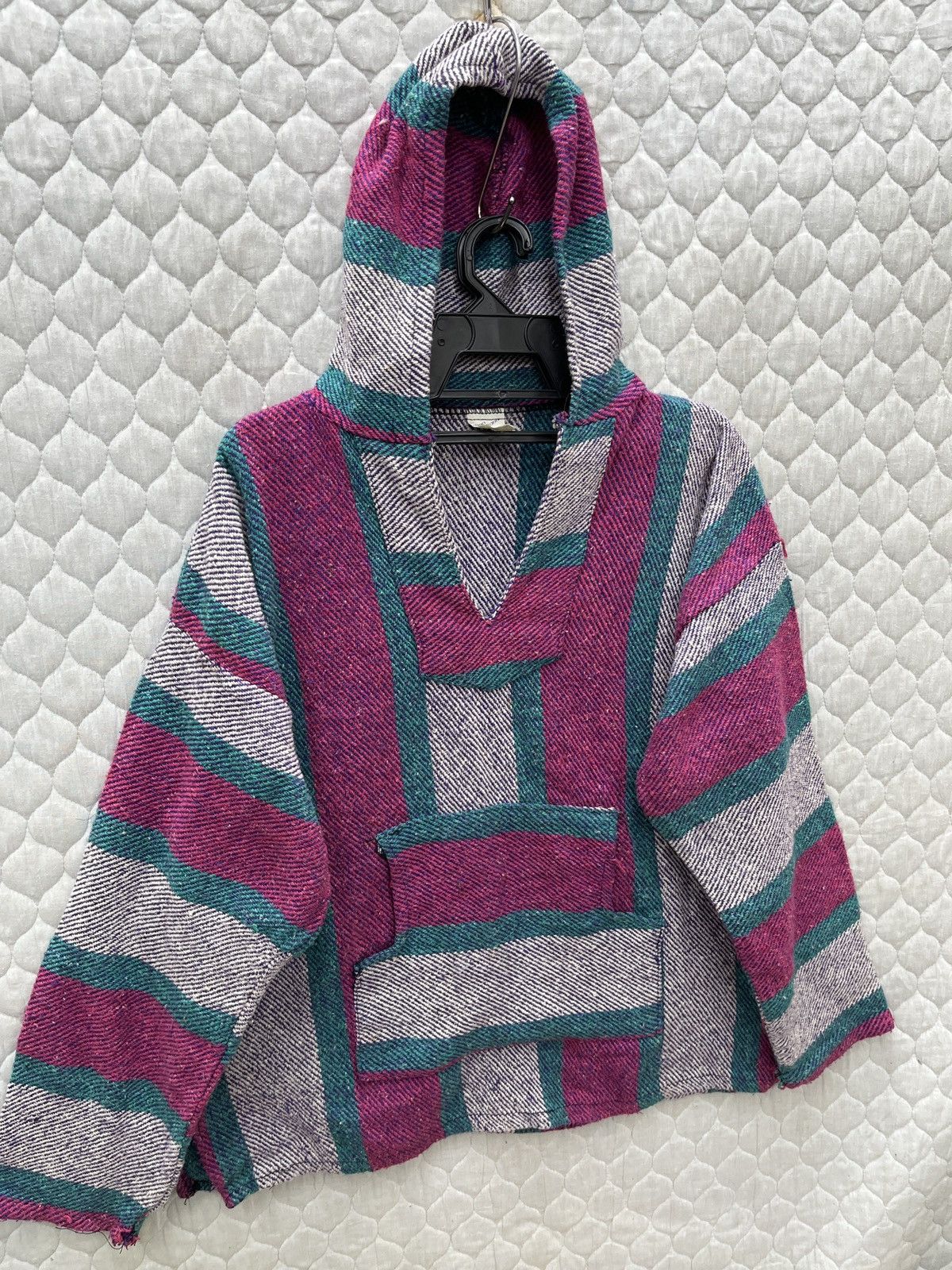 Mexican Threads × Mexicana × Vintage 🔥🔥🔥STEALS VTG NUEVO AMERICANA MEXICAN HOODIE PULLOVER Size US L / EU 52-54 / 3 - 3 Thumbnail