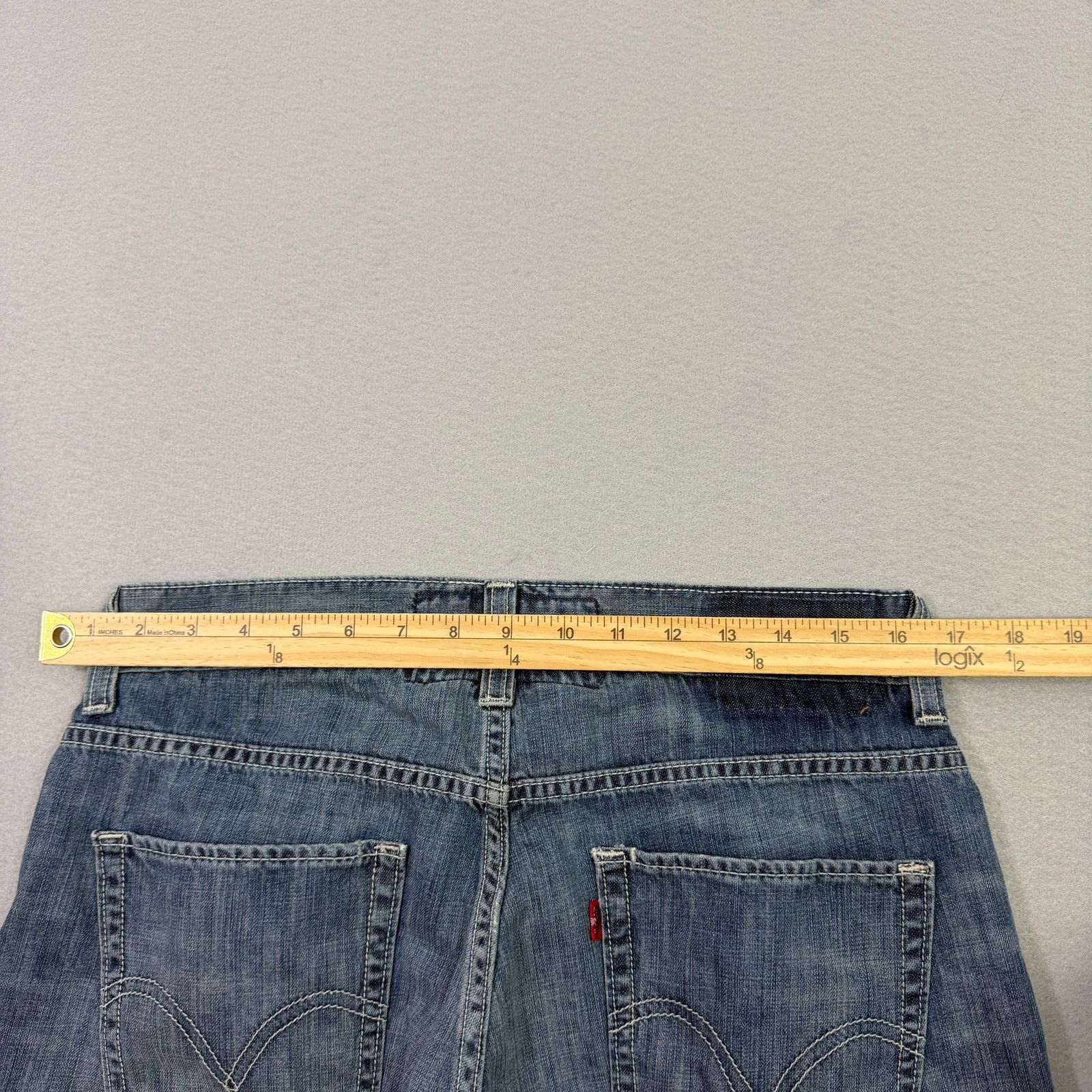 Levi's Vintage Levis 511 Jean Shorts Mens 33 Blue 11" Inseam Skinny Size US 33 - 8 Thumbnail