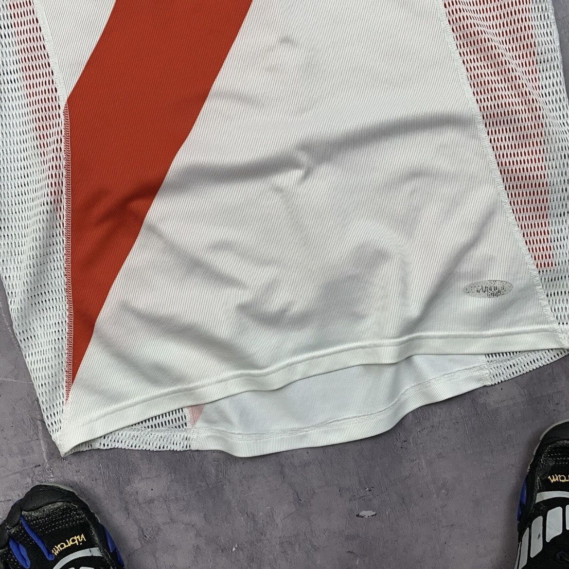 Adidas Rare! River Plate Vintage Adidas Double Layer Argentina 2003 Size US M / EU 48-50 / 2 - 4 Thumbnail