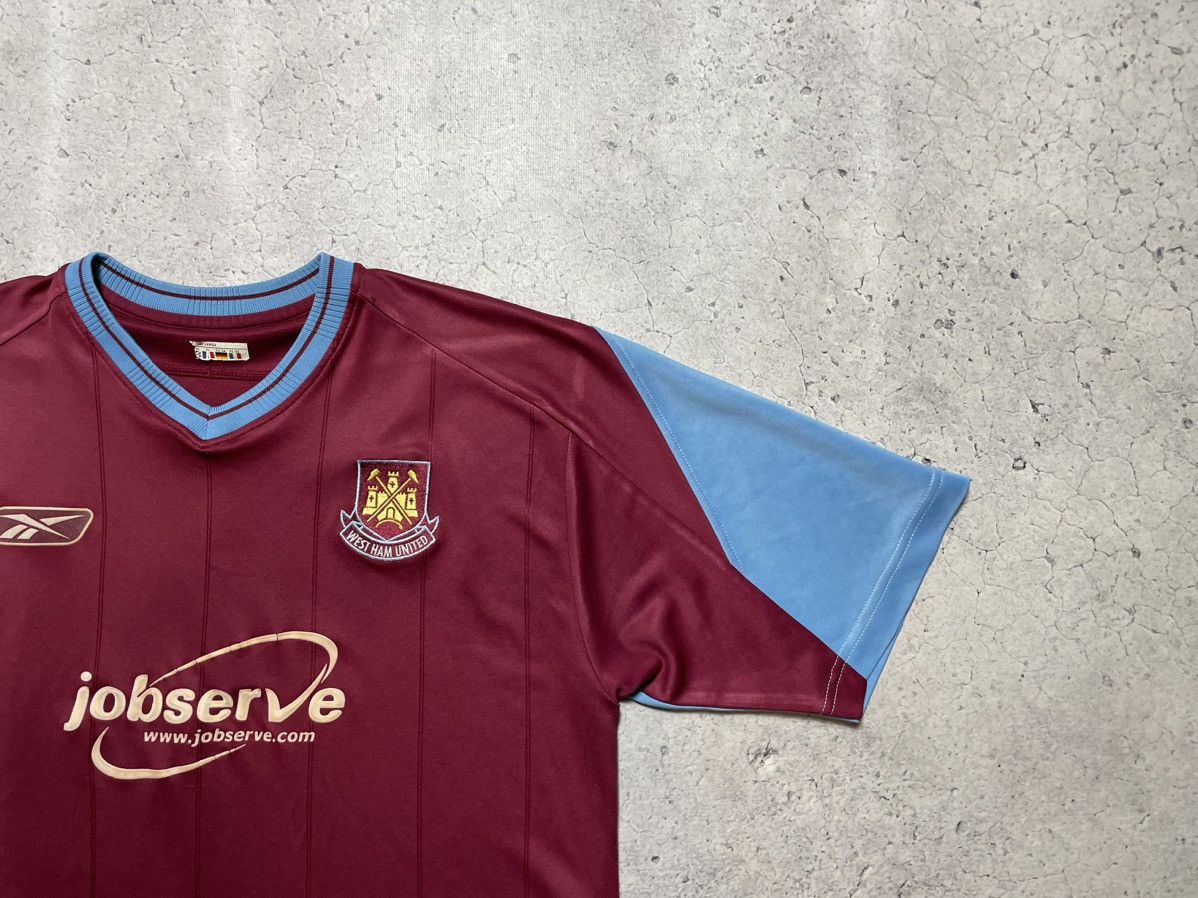 Reebok × Vintage Vintage Retro Football Jersey Reebok FC West Ham United Size US XL / EU 56 / 4 - 3 Thumbnail
