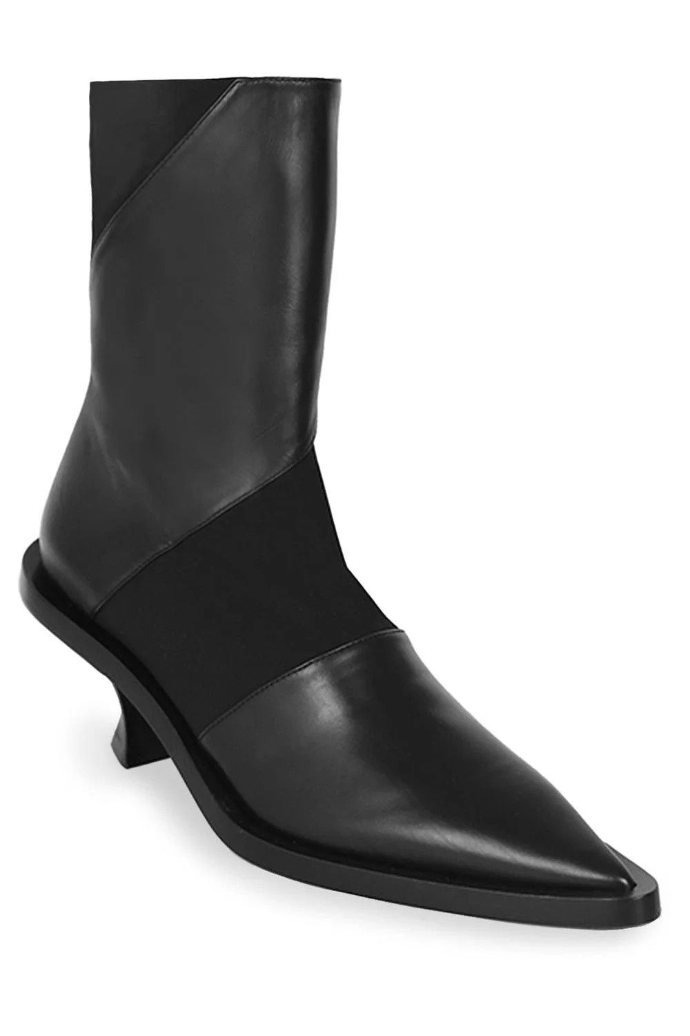 Jil Sander o1y1025 Ankle Boots in Black Size US 6 / IT 36 - 2 Thumbnail