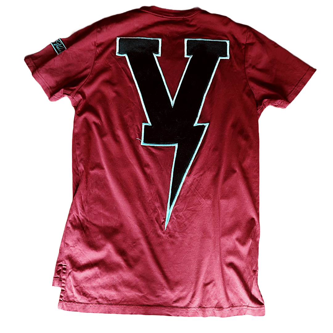 Designer Richard Valentine Thunderbolt Logo T-Shirt Trashed Size US S / EU 44-46 / 1 - 2 Thumbnail