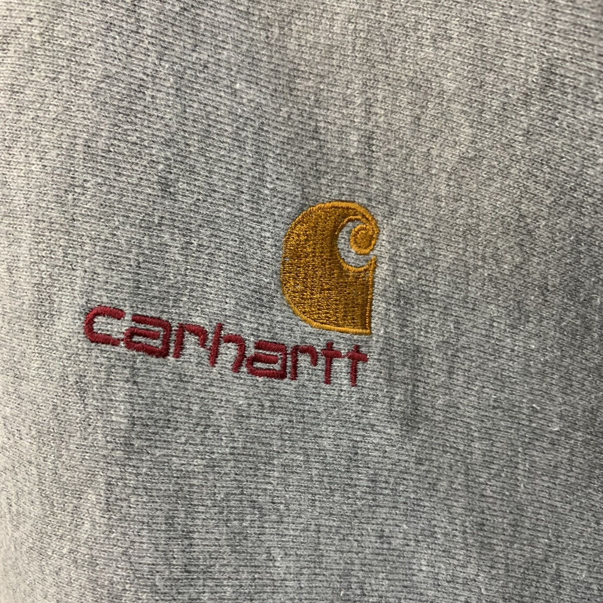 Carhartt Vintage Carhartt Grey Sweatshirt Embroidery Logo Size Xl Size US XL / EU 56 / 4 - 3 Thumbnail