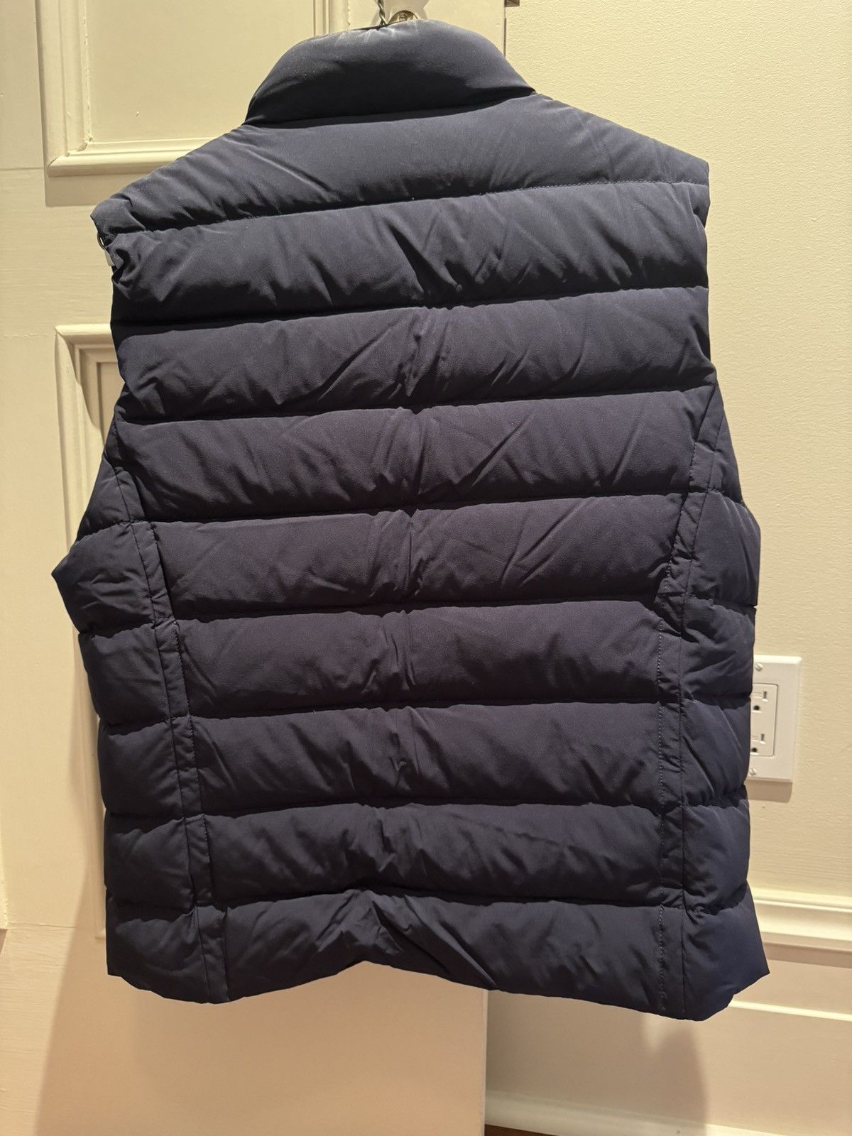 Moorer Moorer Verona Acqua Oliver-KN Navy Blue Vest | Grailed