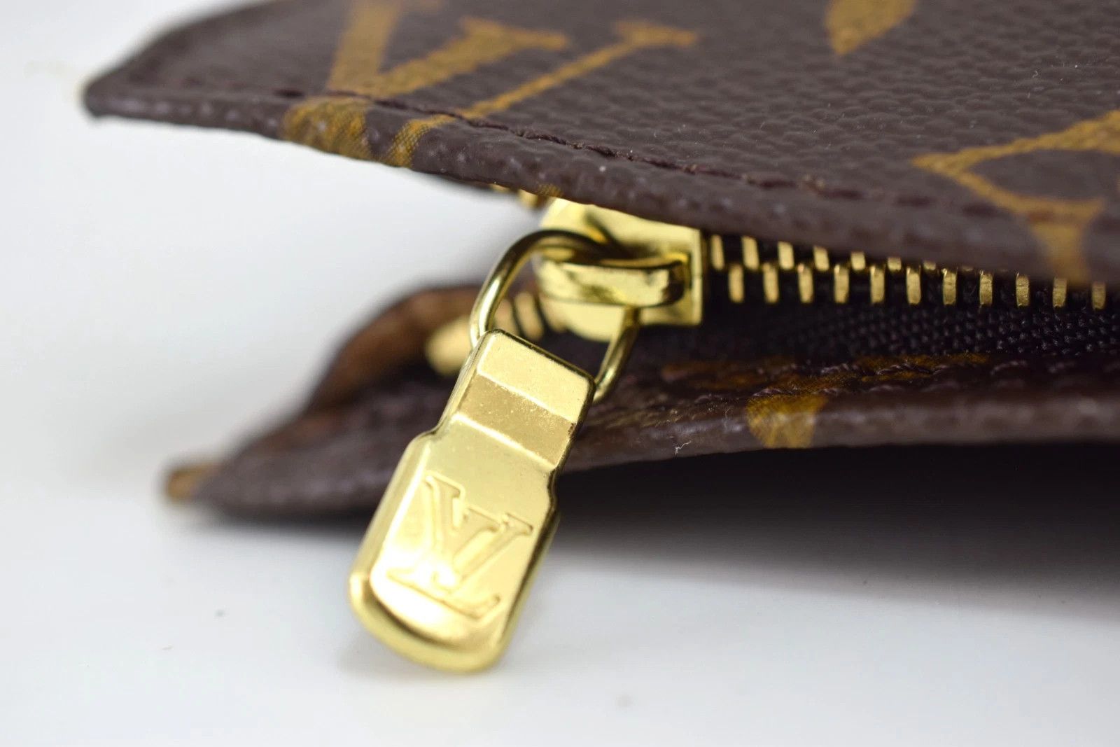 Louis Vuitton Auth Louis Vuitton Bucket Pouch GM Monogram Canvas 51983 Size ONE SIZE - 13 Thumbnail