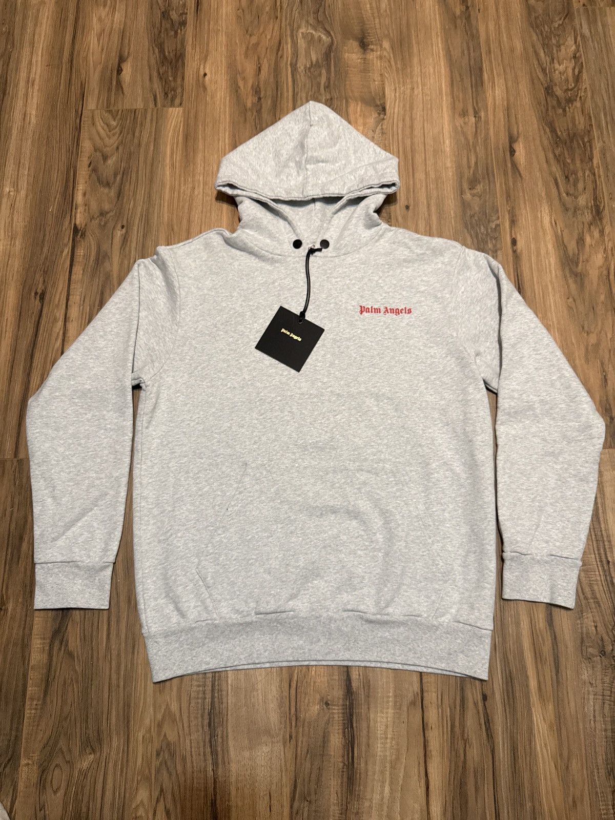 Palm Angels Palm Angels Adios Hoodie Light Grey Size US M / EU 48-50 / 2 - 1 Thumbnail