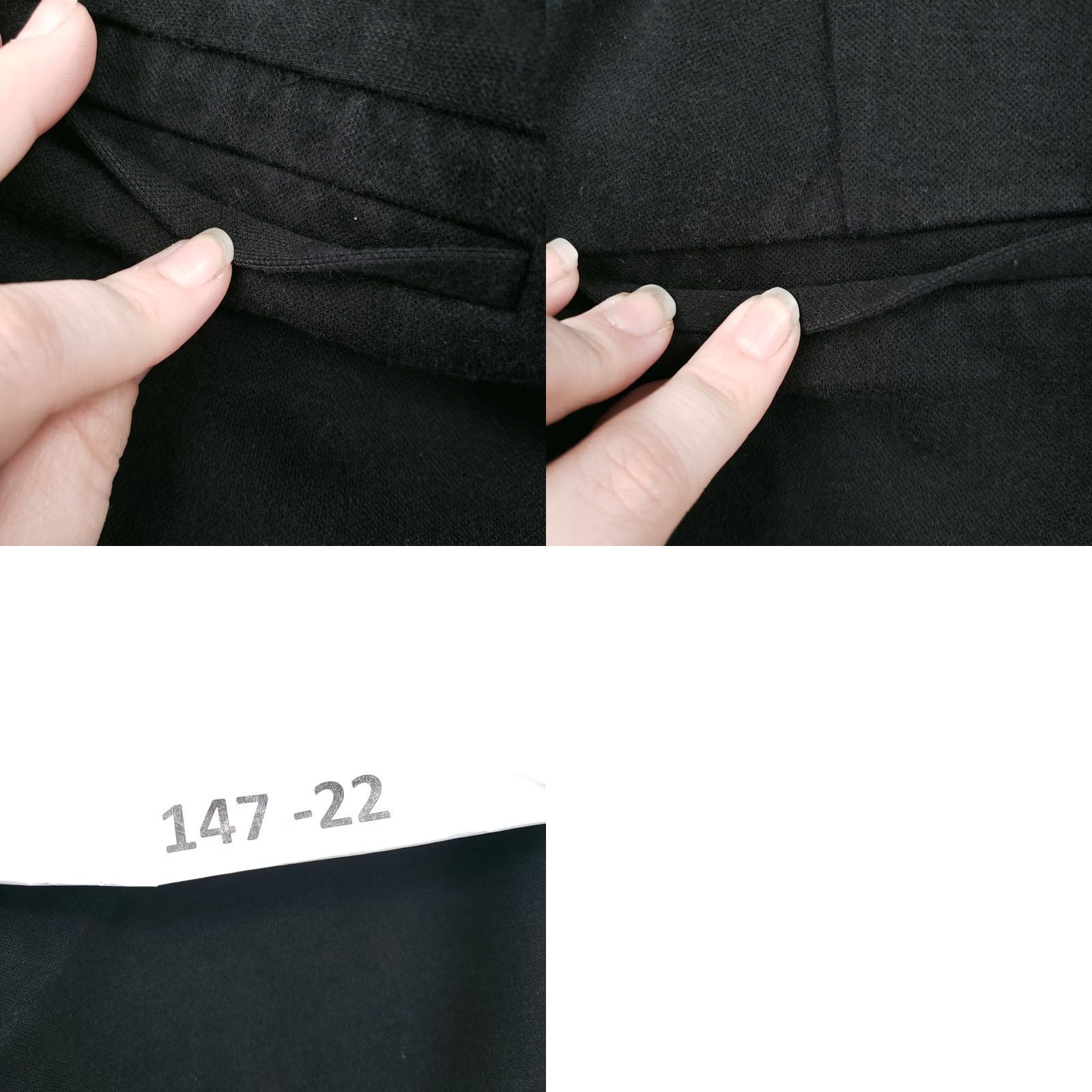 Talbots Talbots Pants Womens 12 Black Dalton Mid Rise Straight Zip Fly Stretch Trouser Size 34" / US 12 / IT 48 - 9 Thumbnail