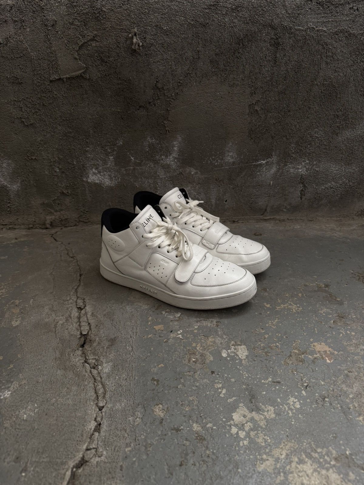 Celine SS22 CT-02 Mid Top Leather Trainer - Hedi Slimane Era Size US 9.5 / EU 42-43 - 1 Thumbnail