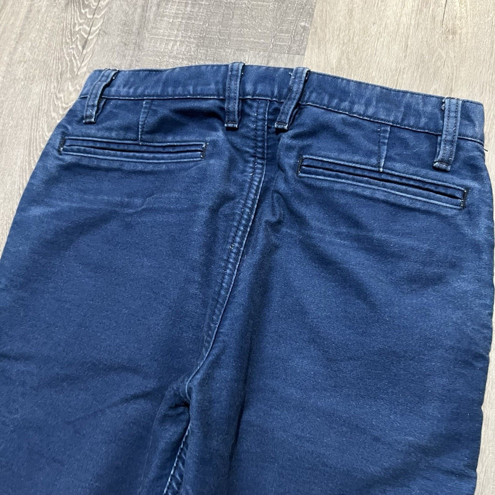 3sixteen 3sixteen Heavy Cotton Twill Chino Blue Slim Fit Men's 28 Size US 28 / EU 44 - 5 Thumbnail