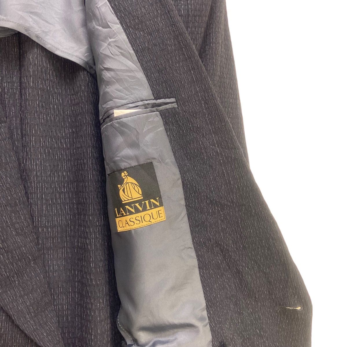 Lanvin Lanvin Classic Tencel Lyocell Fabric Blazer Formal Shirting Size US S / EU 44-46 / 1 - 12 Thumbnail