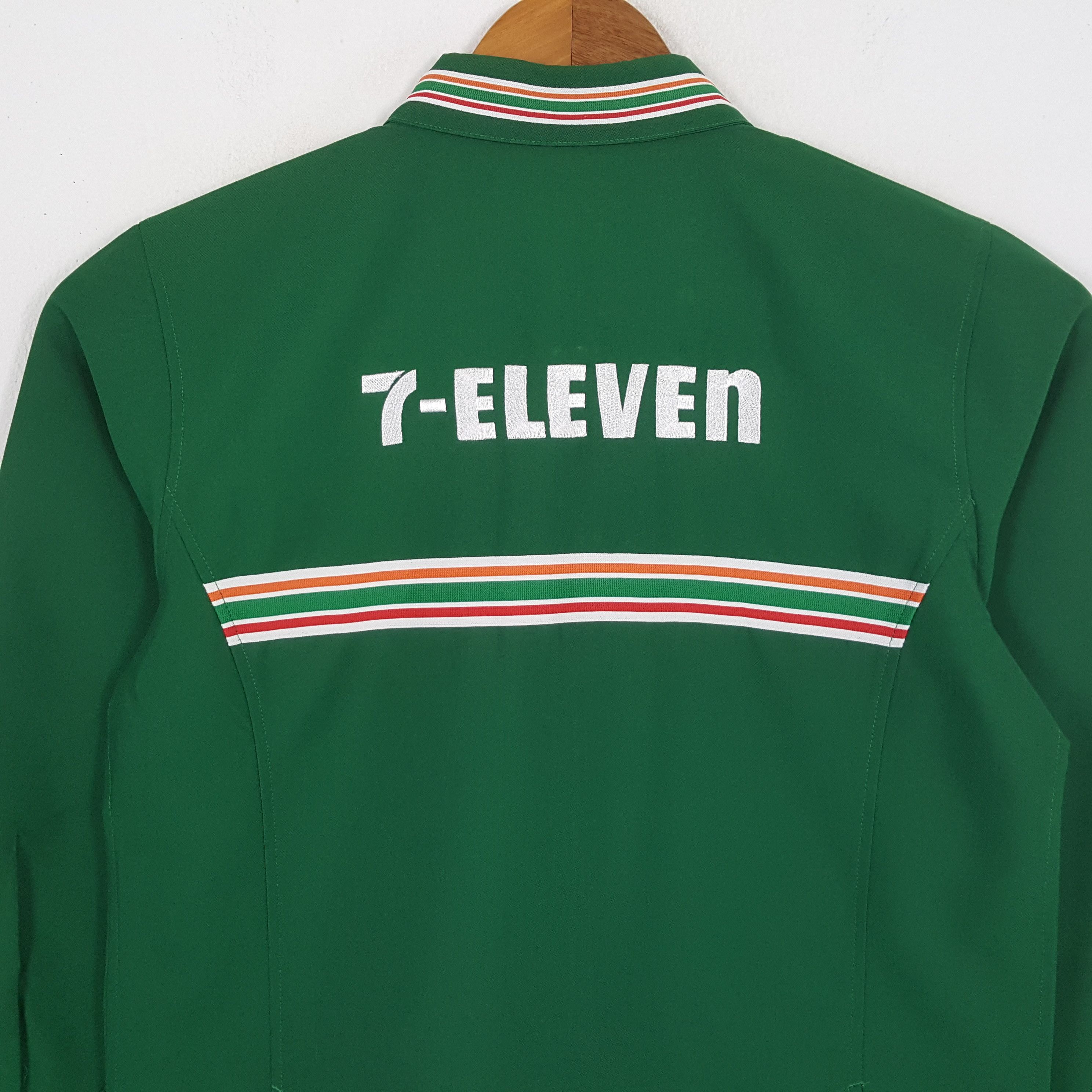 Japanese Brand × Vintage Vintage 7-ELEVEn Japanese Workers Uniform Shirt Jacket Size US S / EU 44-46 / 1 - 2 Thumbnail