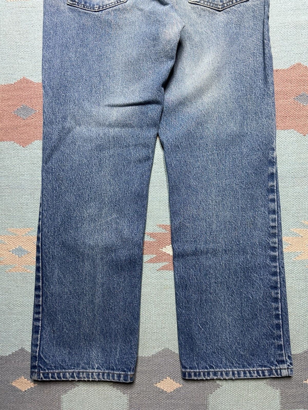 Vintage Vtg 80s Levis 519 0217 jeans orange tab faded straight 34x29 Size US 34 / EU 50 - 2 Thumbnail