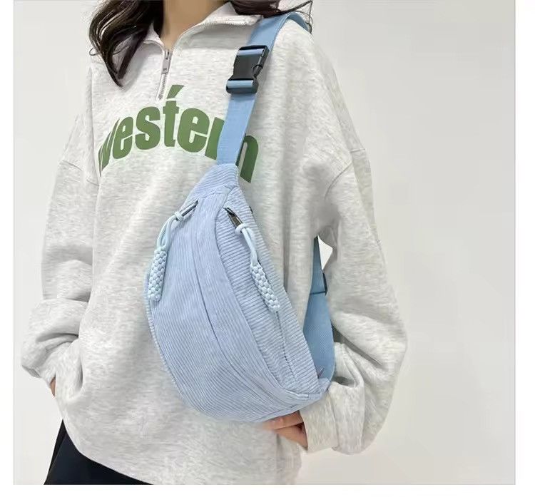 Japanese Brand Street Style Chest Bag Size ONE SIZE - 3 Thumbnail