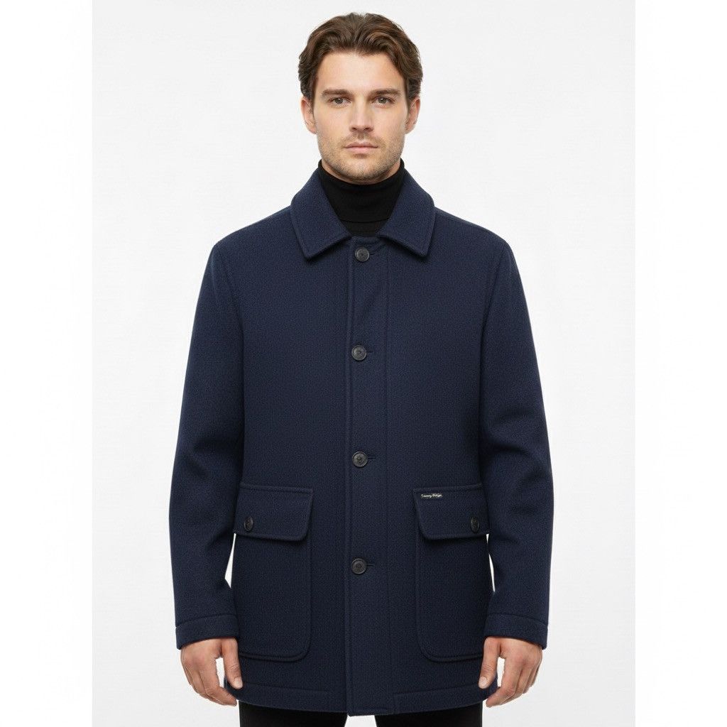 Tommy Hilfiger Tommy Hilfiger Wool Vintage Heavy Jacket Z103 Size US M / EU 48-50 / 2 - 16 Thumbnail