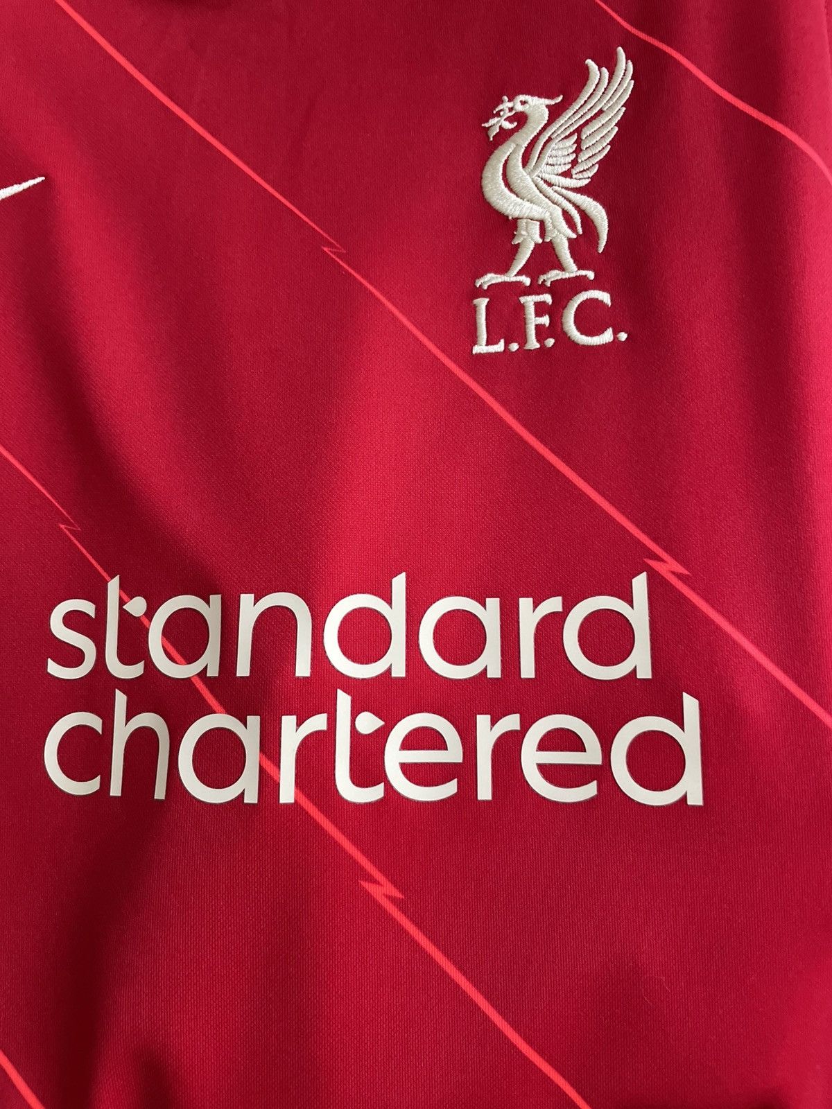 Nike Liverpool 2021 2022 Home Shirt Football Soccer Jersey Nike Size US M / EU 48-50 / 2 - 8 Thumbnail