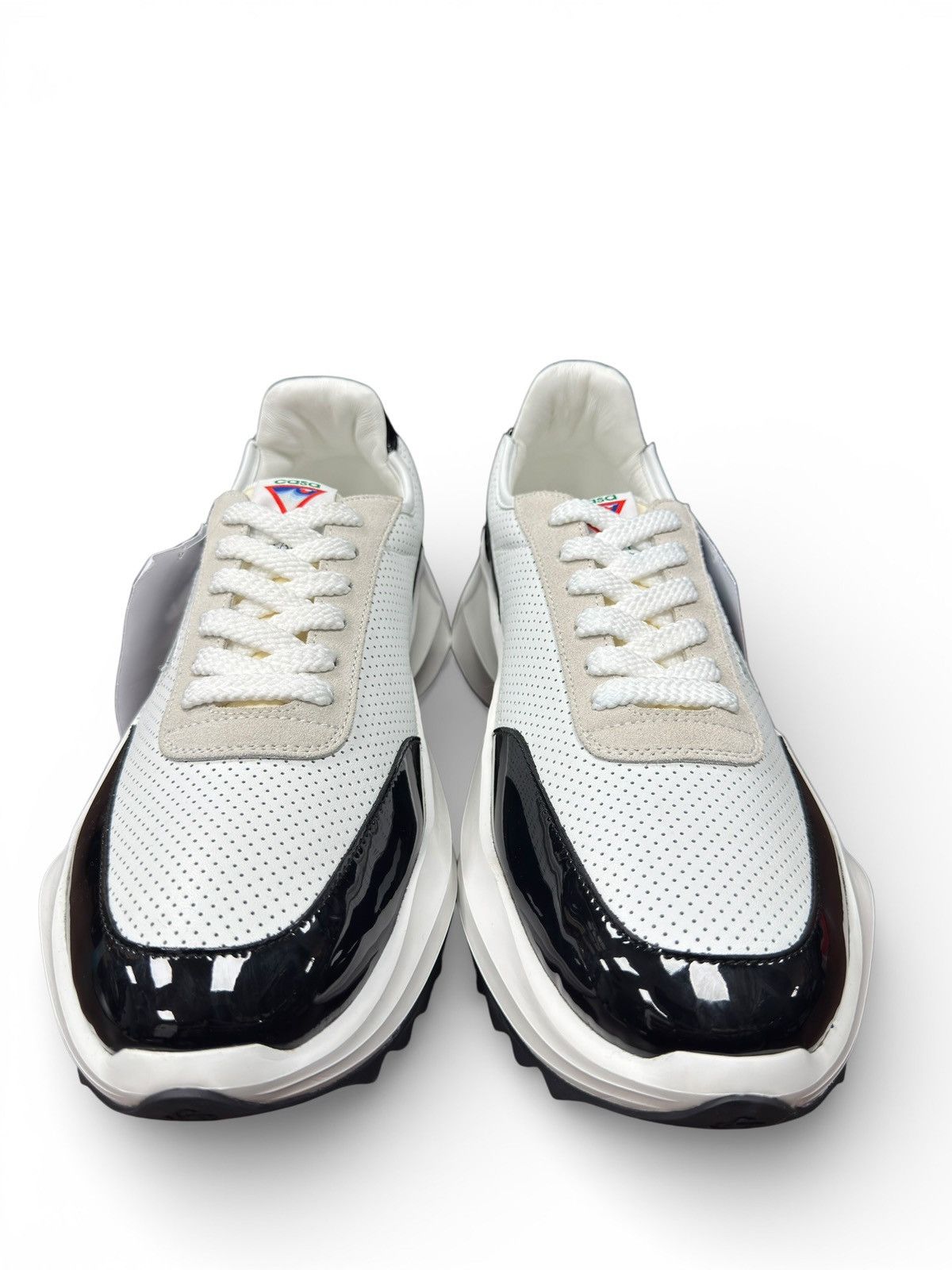 Casablanca Casablanca White Black Atlantis Sneaker Size US 11.5 / EU 44-45 - 3 Thumbnail