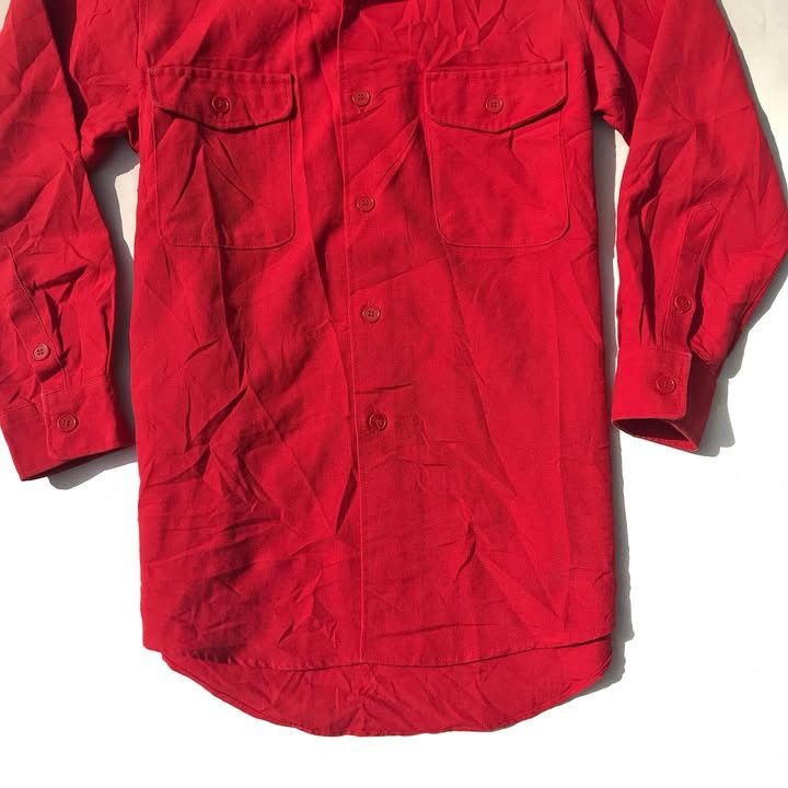 Berg & Berg × Vintage 60s Berg Shirt Archive Dagger Collar on mountaineering wear Size US L / EU 52-54 / 3 - 5 Thumbnail