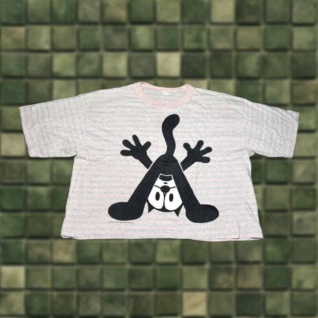 Changes VINTAGE Felix the Cat Cropped T-Shirt Size Large Striped Single Stitch Shirt Adults XS-XXL? Size US M / EU 48-50 / 2 - 1 Thumbnail