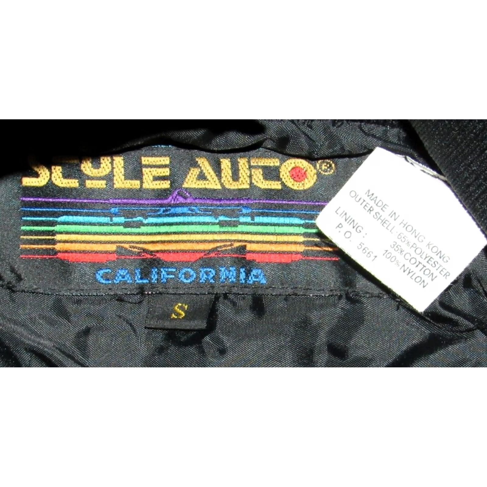 Carrera Vtg STYLE AUTO Carrera Design Electrolux Racing Jacket Small Mens Black Polyester blend Jacket XS Small Black 65% Polyester 35% Cotton Size US S / EU 44-46 / 1 - 4 Thumbnail