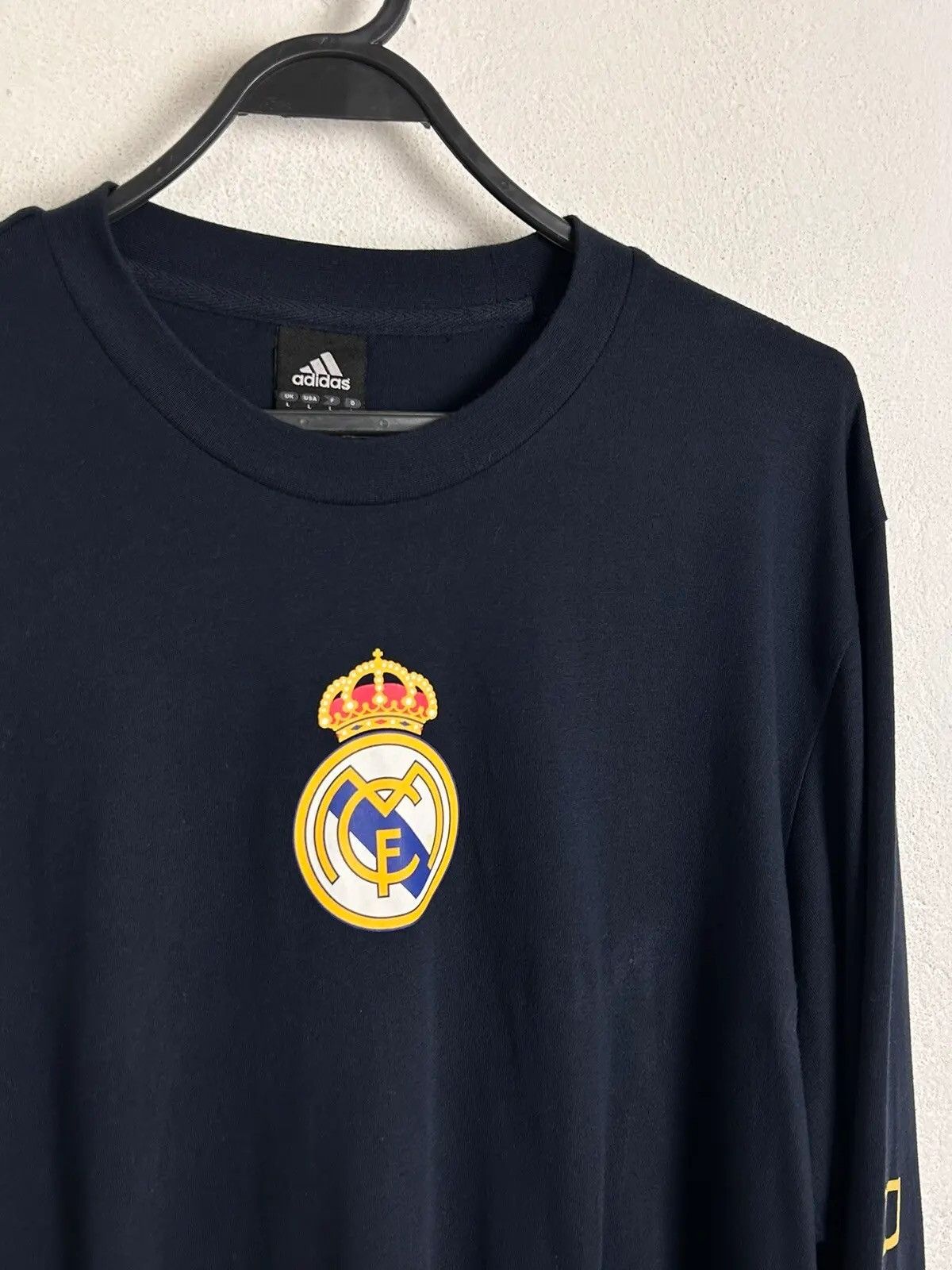 Adidas 00s Vintage Adidas x Real Madrid 2006 Long Sleeve T-Shirt Size US L / EU 52-54 / 3 - 2 Thumbnail