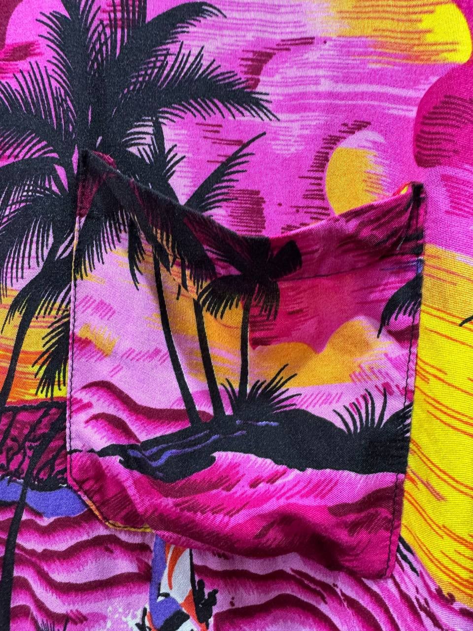 Other Double Duck Hawaiian Shirt Tropical Rayon Mens Button Up Size US L / EU 52-54 / 3 - 3 Thumbnail