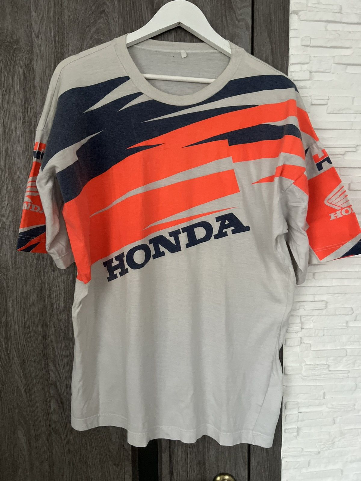 Honda Honda vintage HRC tee Size US XL / EU 56 / 4 - 1 Thumbnail