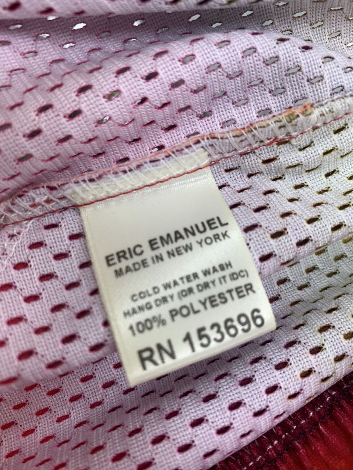 Eric Emanuel Eric Emanuel EE short “Yellow/Red Stripe” Size US 34 / EU 50 - 4 Thumbnail