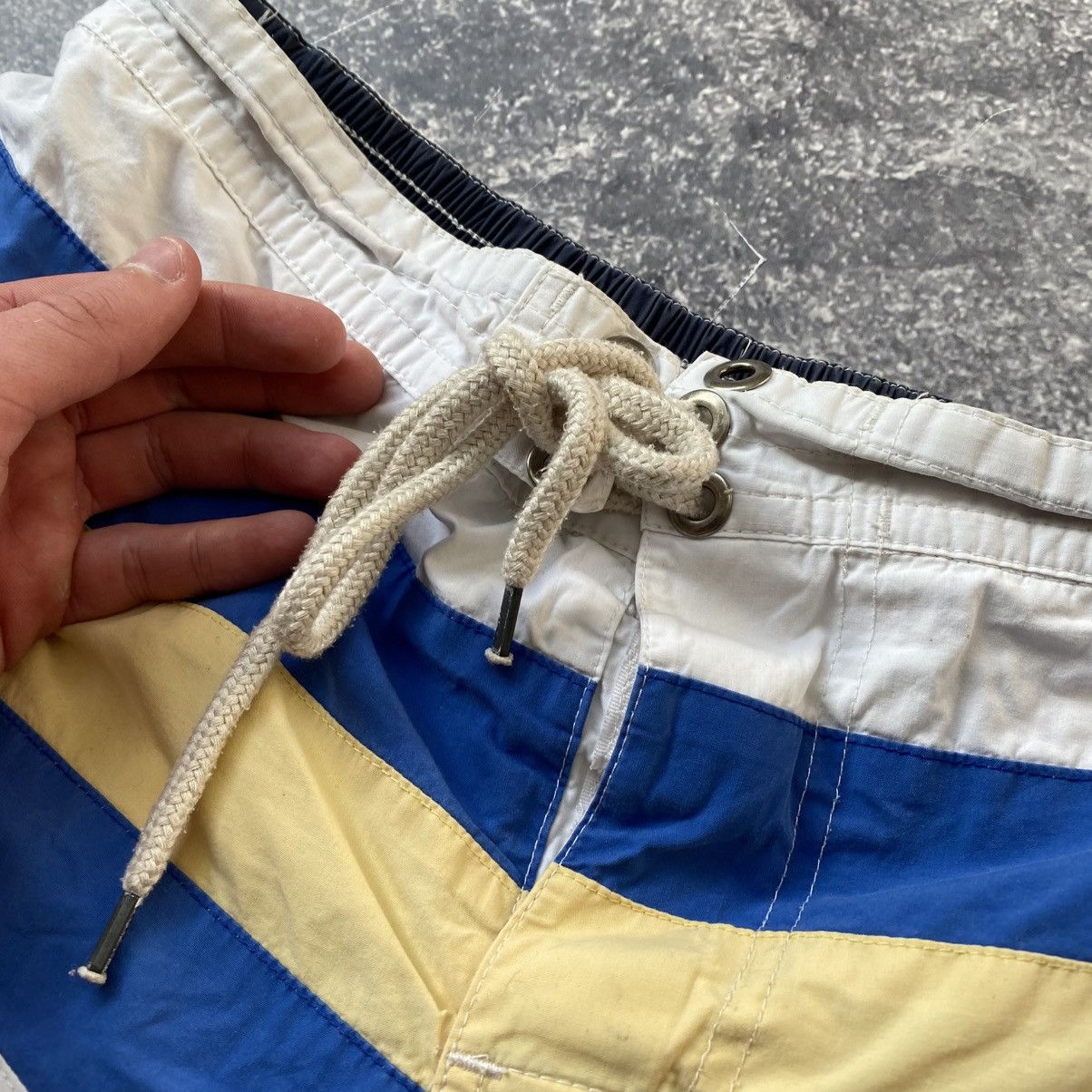 Vintage Vintage Polo Ralph Lauren Nylon big pony y2k shorts Size US 34 / EU 50 - 6 Thumbnail