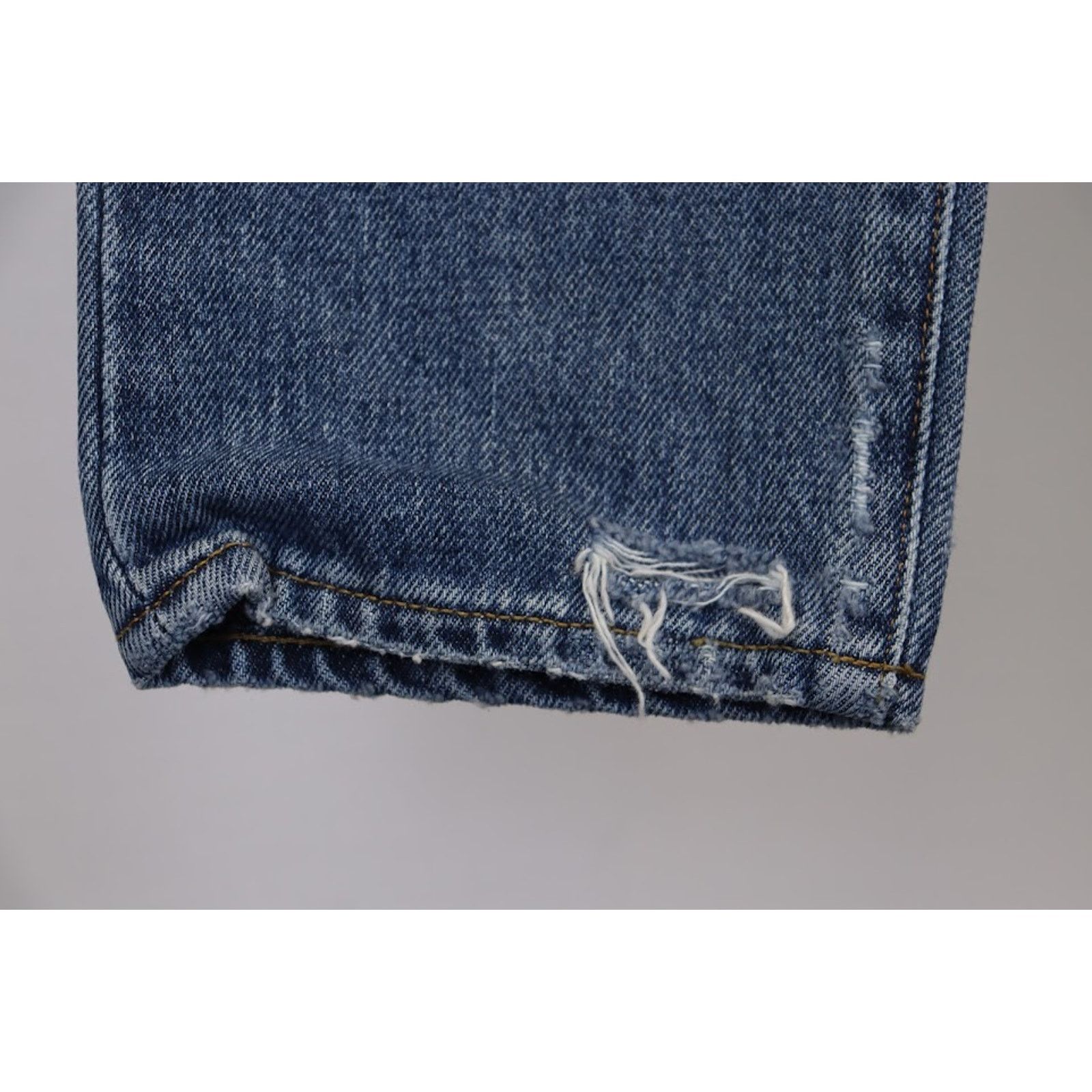 Saint Laurent Paris o1rshd1 Q:4 / D10 Denim Jeans in Blue Size US 30 / EU 46 - 5 Thumbnail