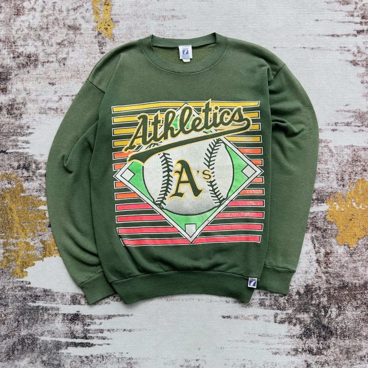 Logo 7 VINTAGE LOGO 7 ATHLETICS MADE IN USA RARE Size US XS / EU 42 / 0 - 1 Thumbnail