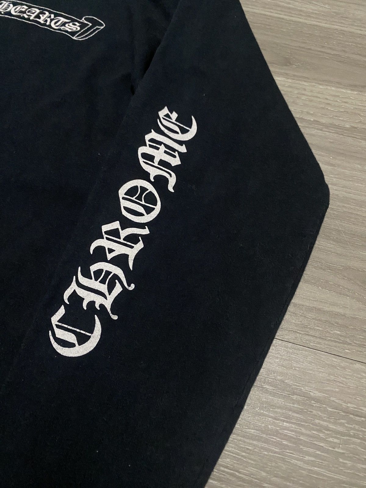Chrome Hearts 90’s VINTAGE - SCROLL SCRIPT DAGGER CHROME HEARTS LS Size L / US 10 / IT 46 - 4 Thumbnail