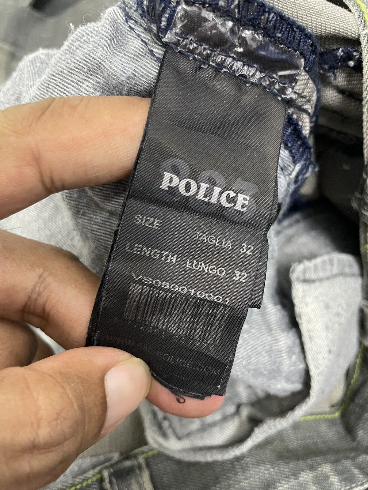 PPFM 883 Police Curve Jeans Size US 34 / EU 50 - 11 Thumbnail