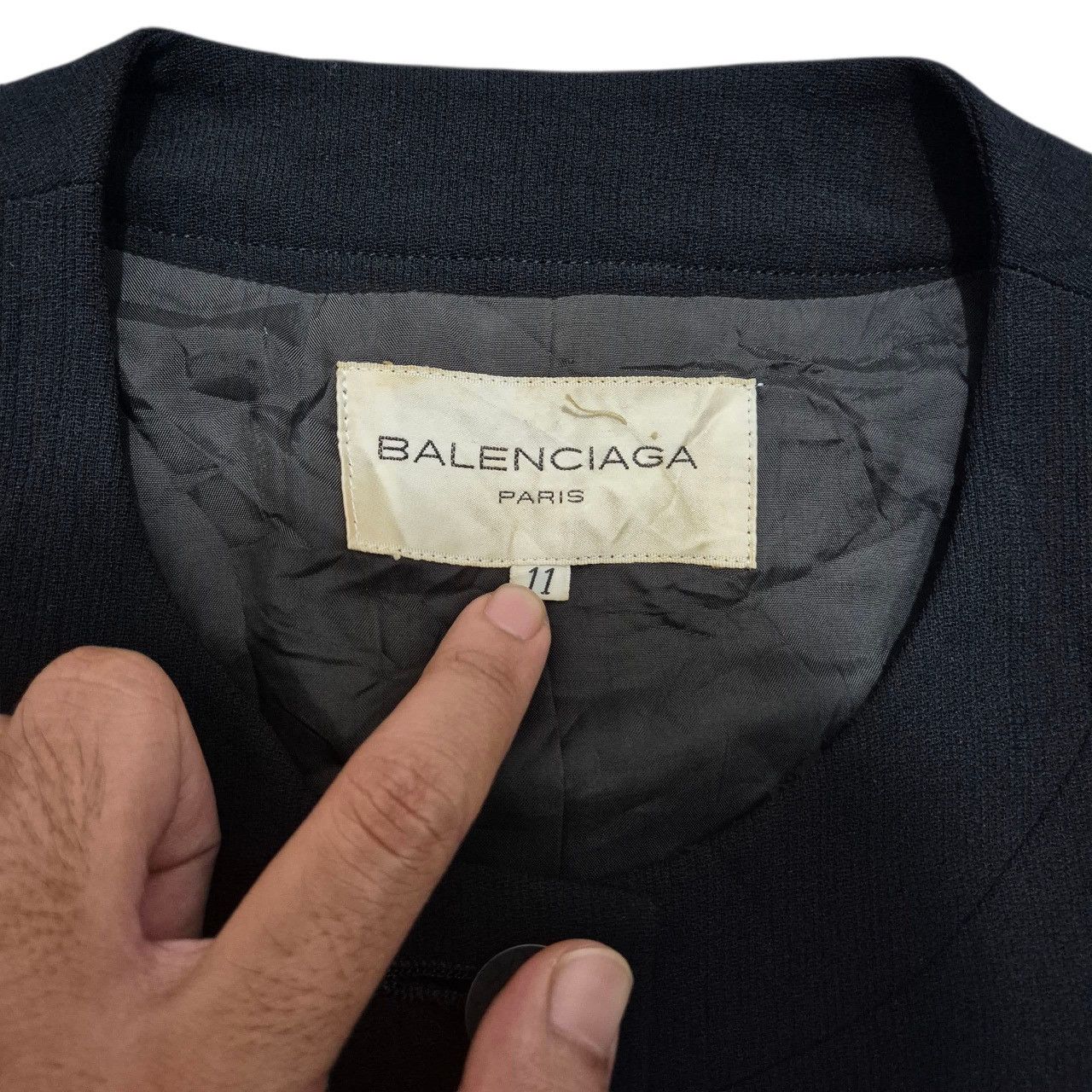 Balenciaga Vintage balenciaga blazer Size L / US 10 / IT 46 - 5 Thumbnail