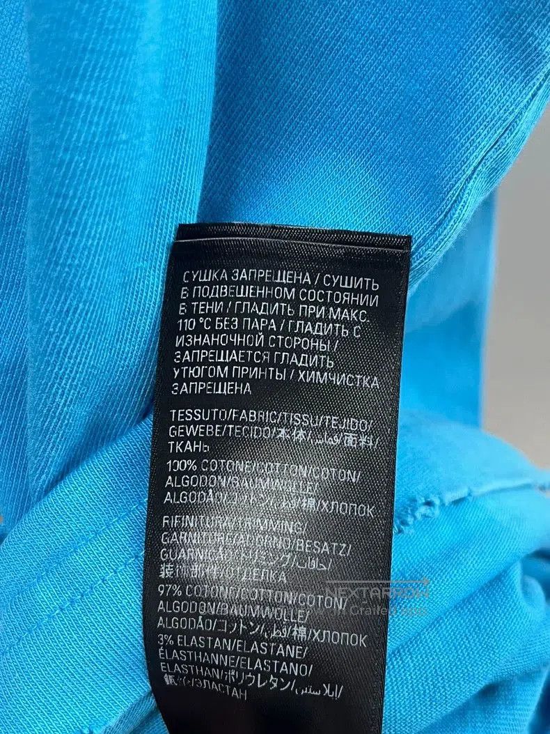 Balenciaga Balenciaga Blue Wave Coke T-Shirt. Size US XL / EU 56 / 4 - 8 Thumbnail