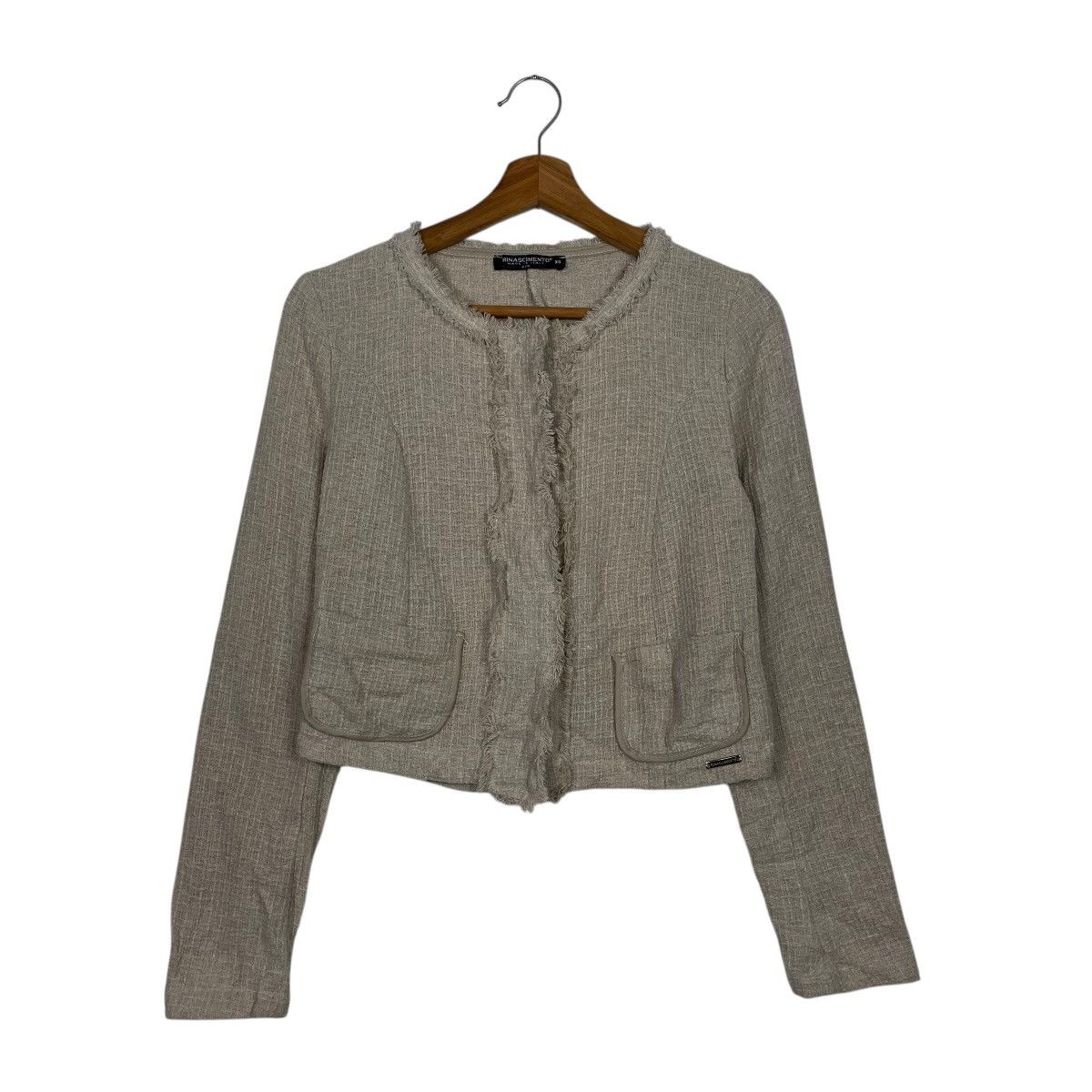 Rinascimento Crop Jacket Made In Italy