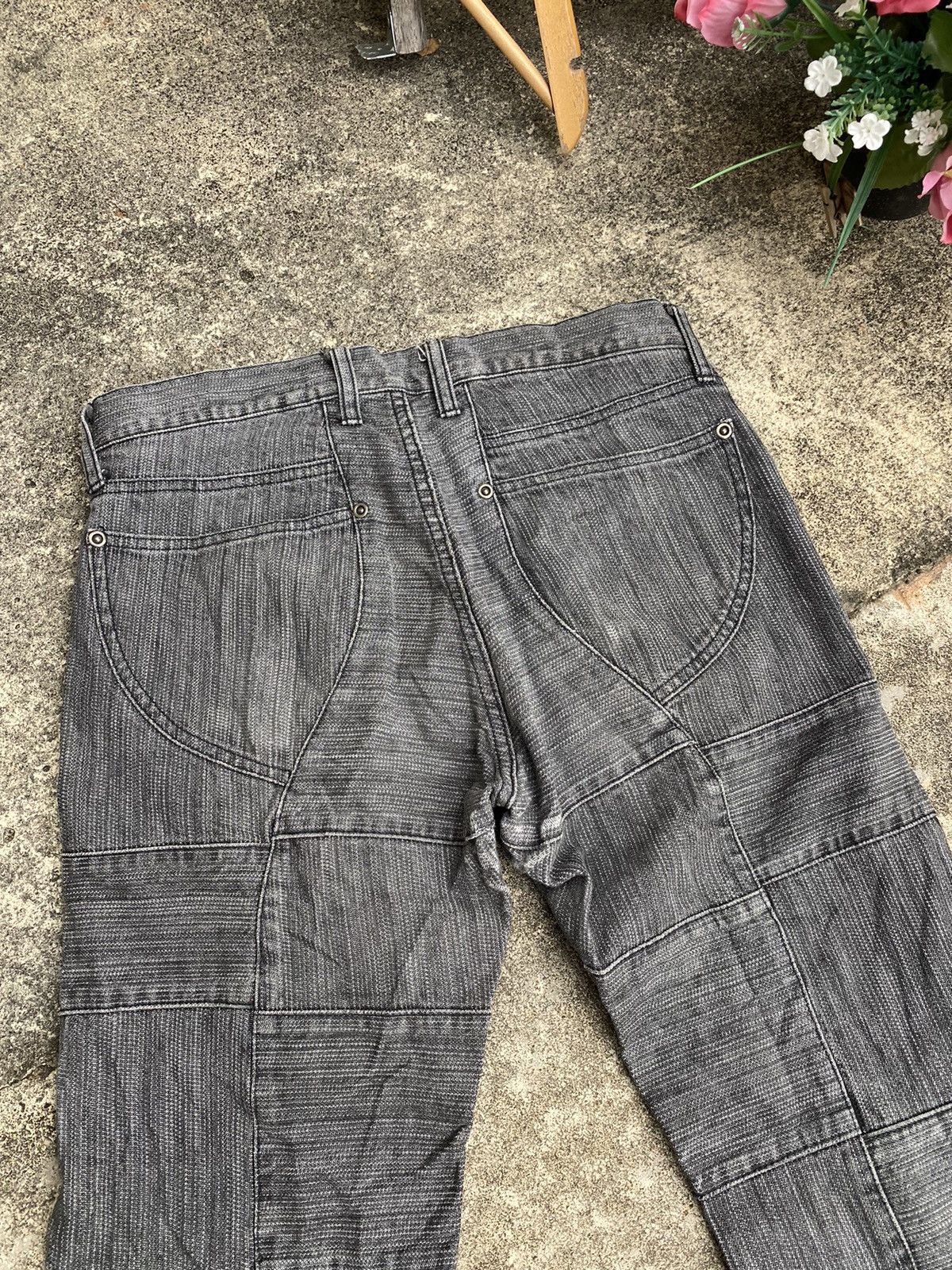 Japanese Brand Vintage Japanese Brands Rupert Patchwork Flare Pants Size US 31 - 7 Thumbnail